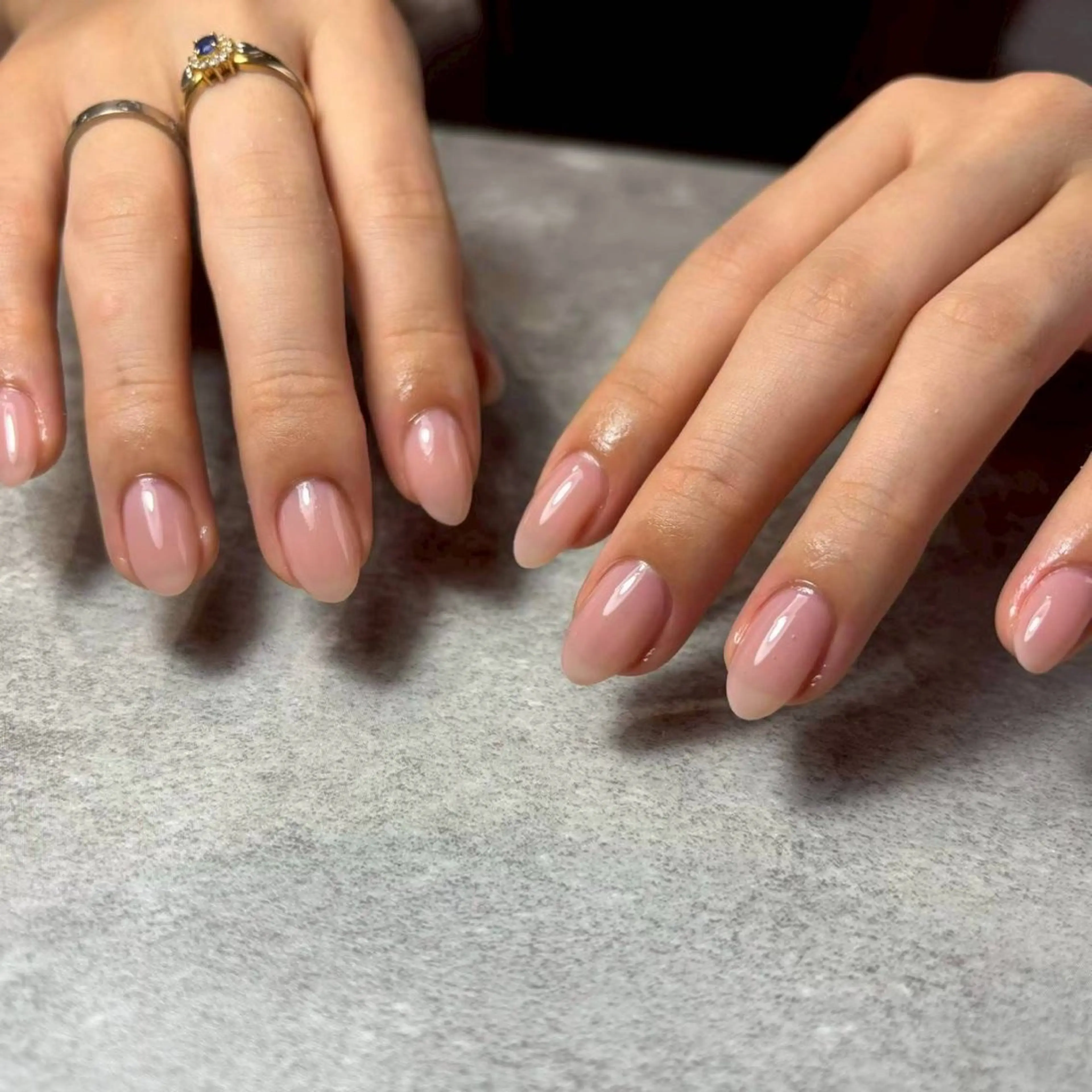 ミディアム ハンドネイル メラク 難波Matsuokaのネイルデザイン