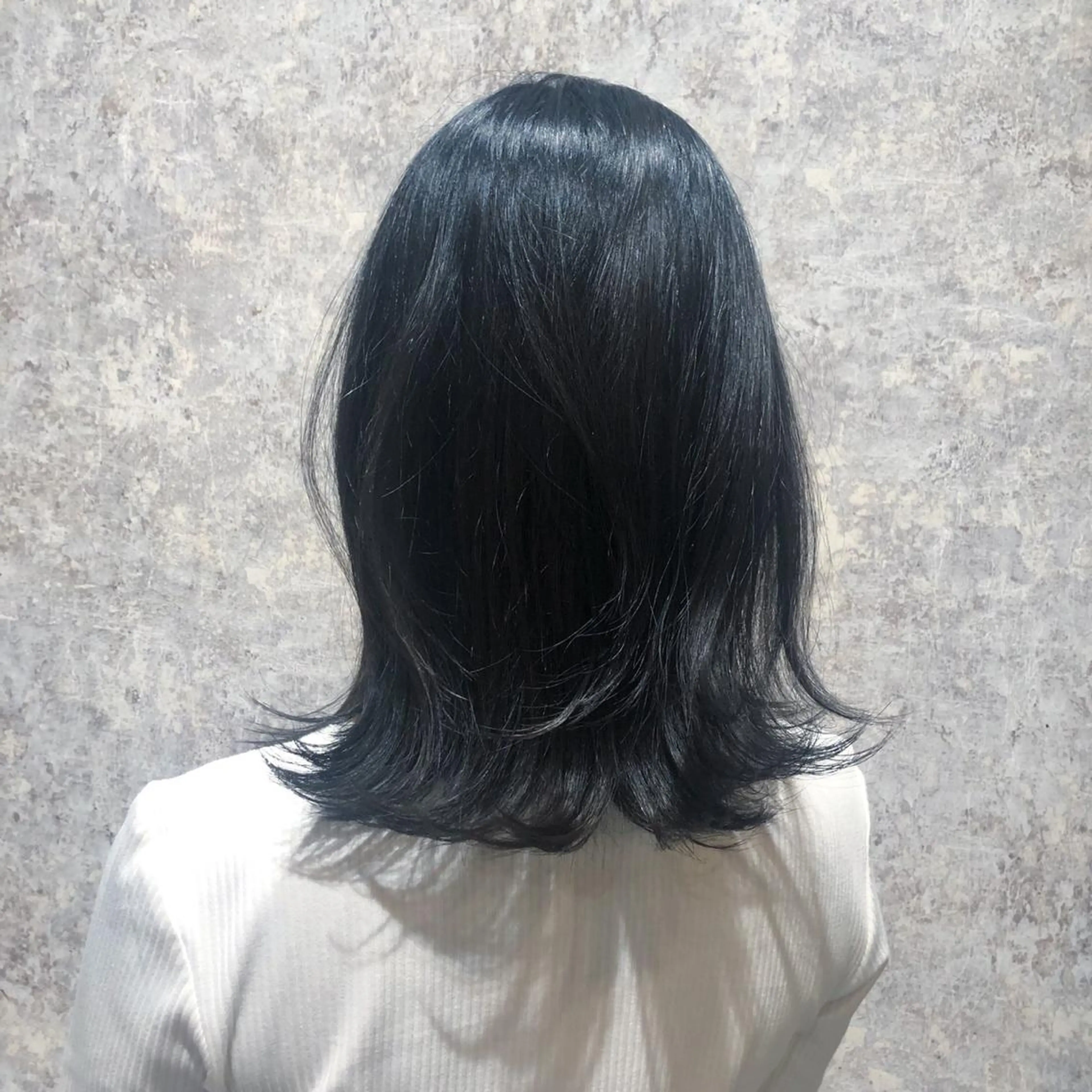 ミディアム カラー ブルーカラー ブルージュ 🫟Blanco🫟 Color&Careのヘアスタイル
