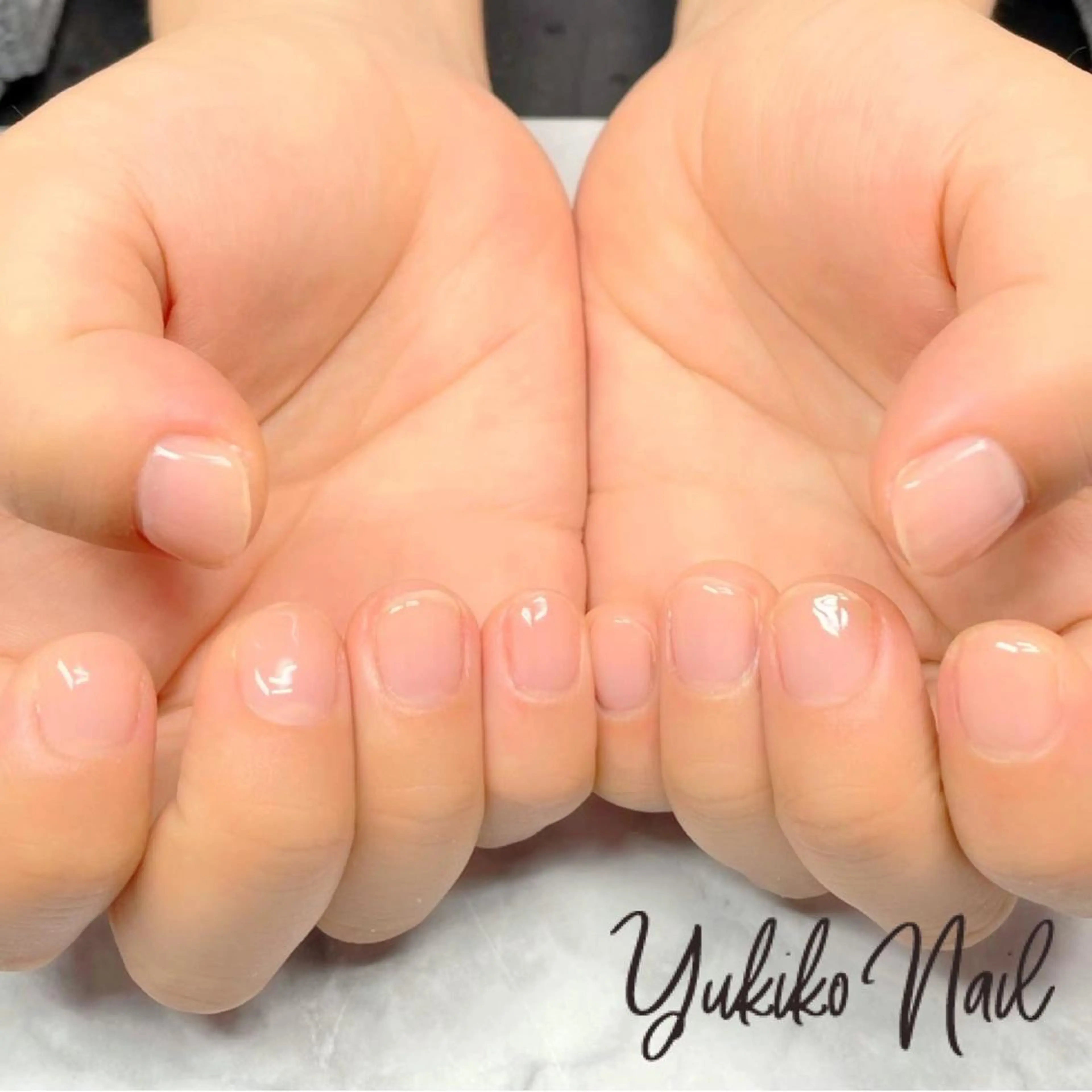 ネイル ジェルネイル メンズネイル ワンカラーネイル ハンドネイル ユキコ ネイルのネイルデザイン