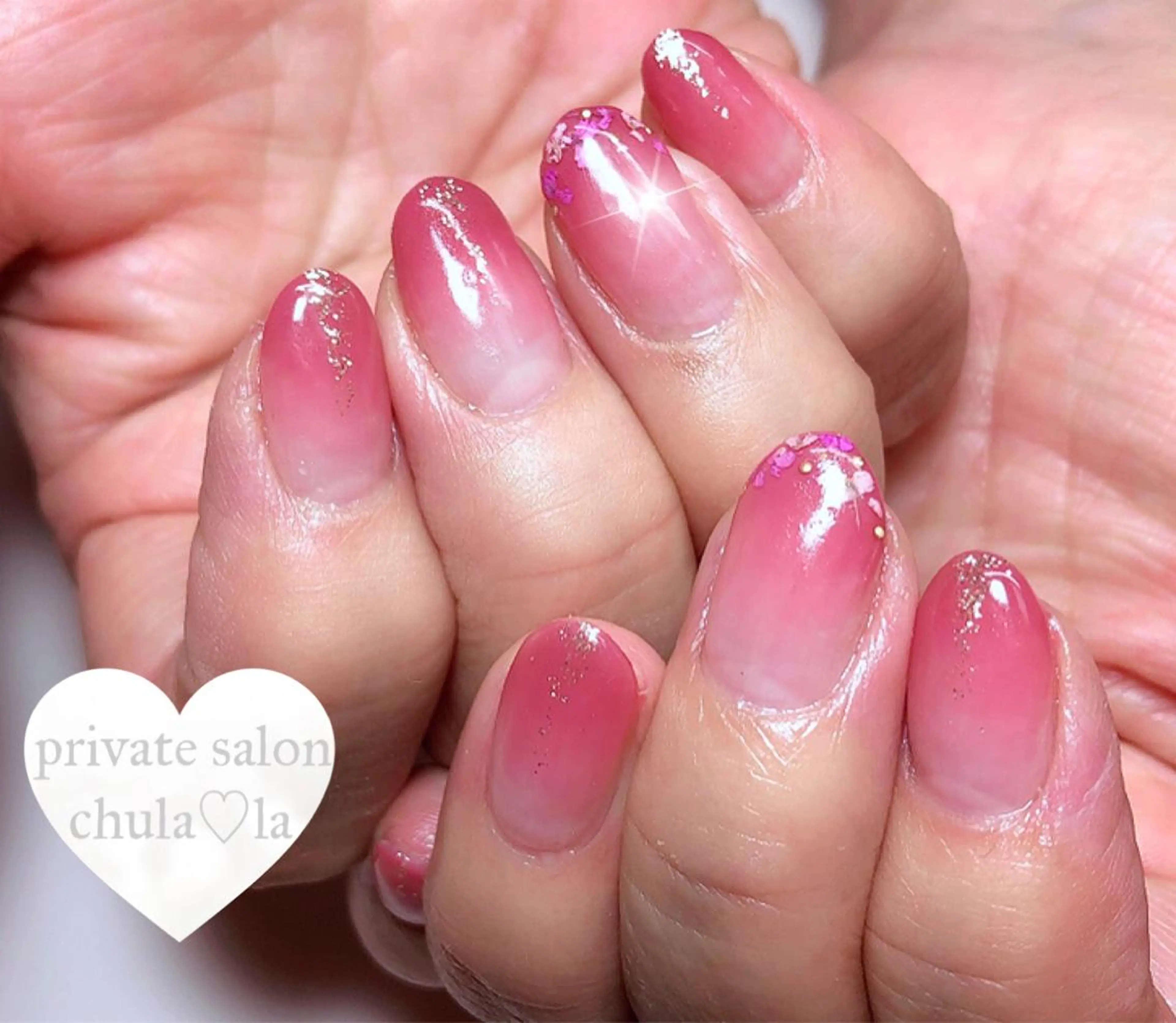 ネイル シンプルネイル Chula♡la 豊見城市高安のネイルデザイン