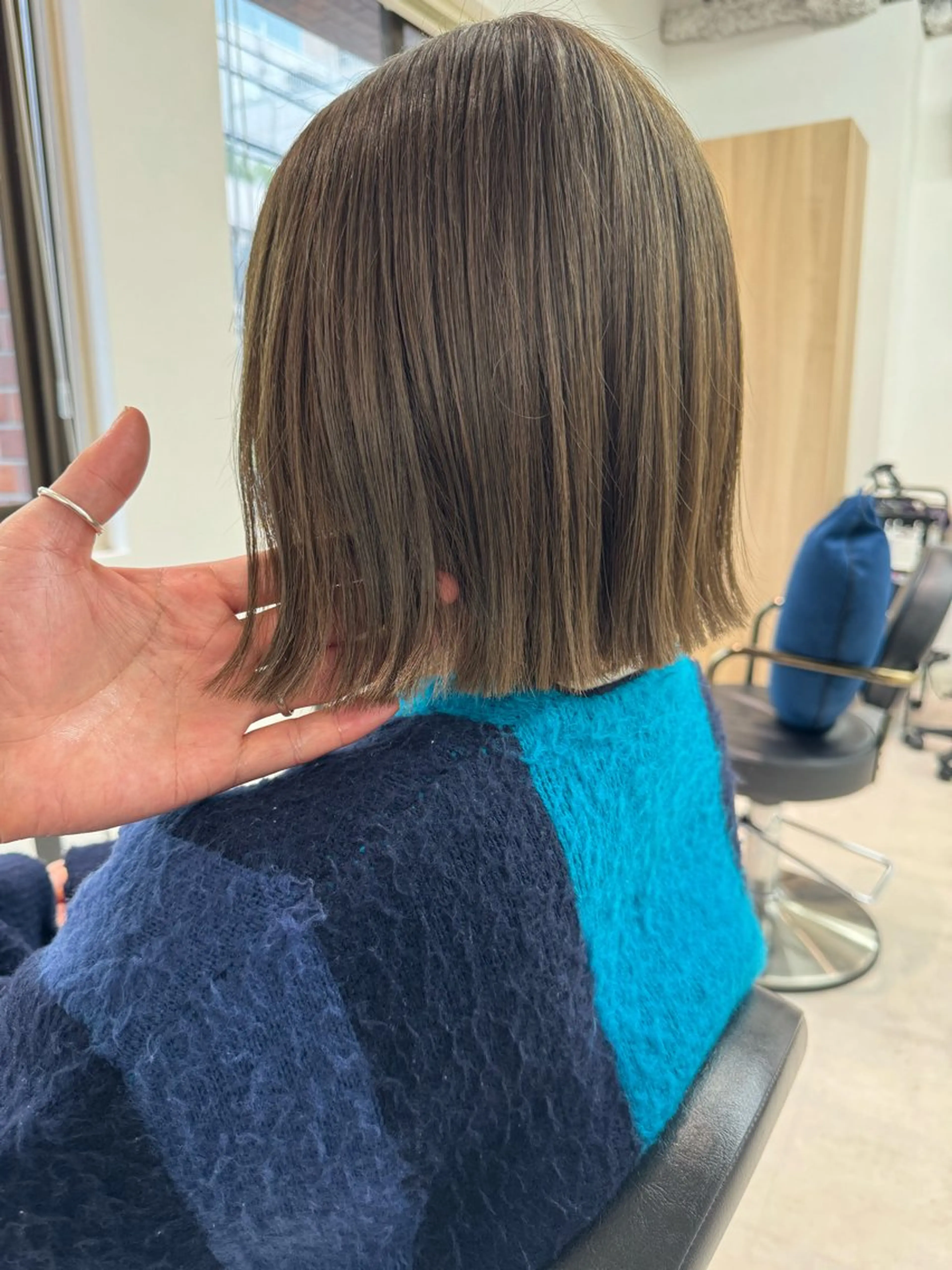 ショート ボブ 外ハネヘア レイヤーボブ/ボブ 仲川和人のヘアスタイル