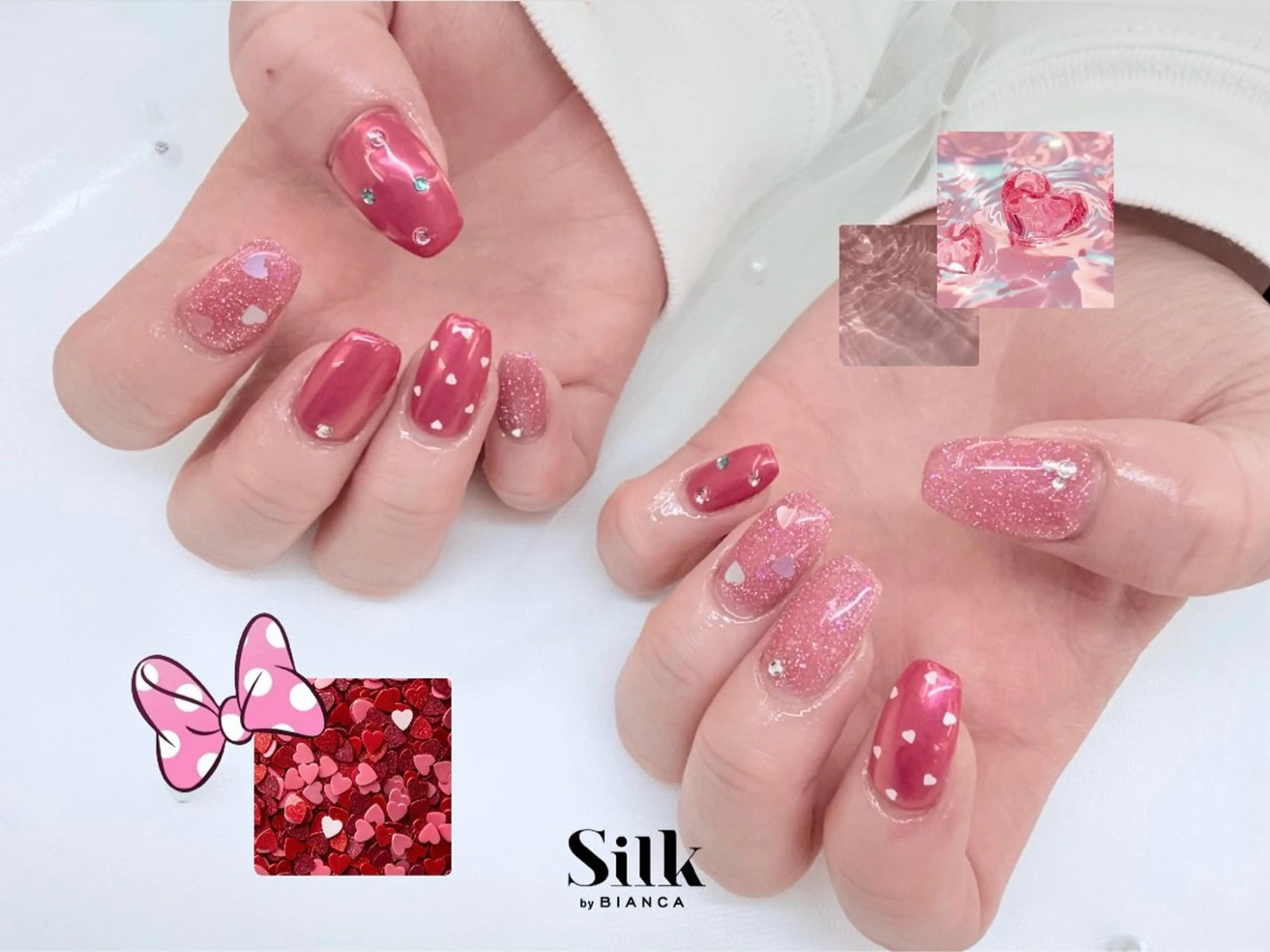 ネイル ハンドネイル Silk by Bianca＊森澤のネイルデザイン