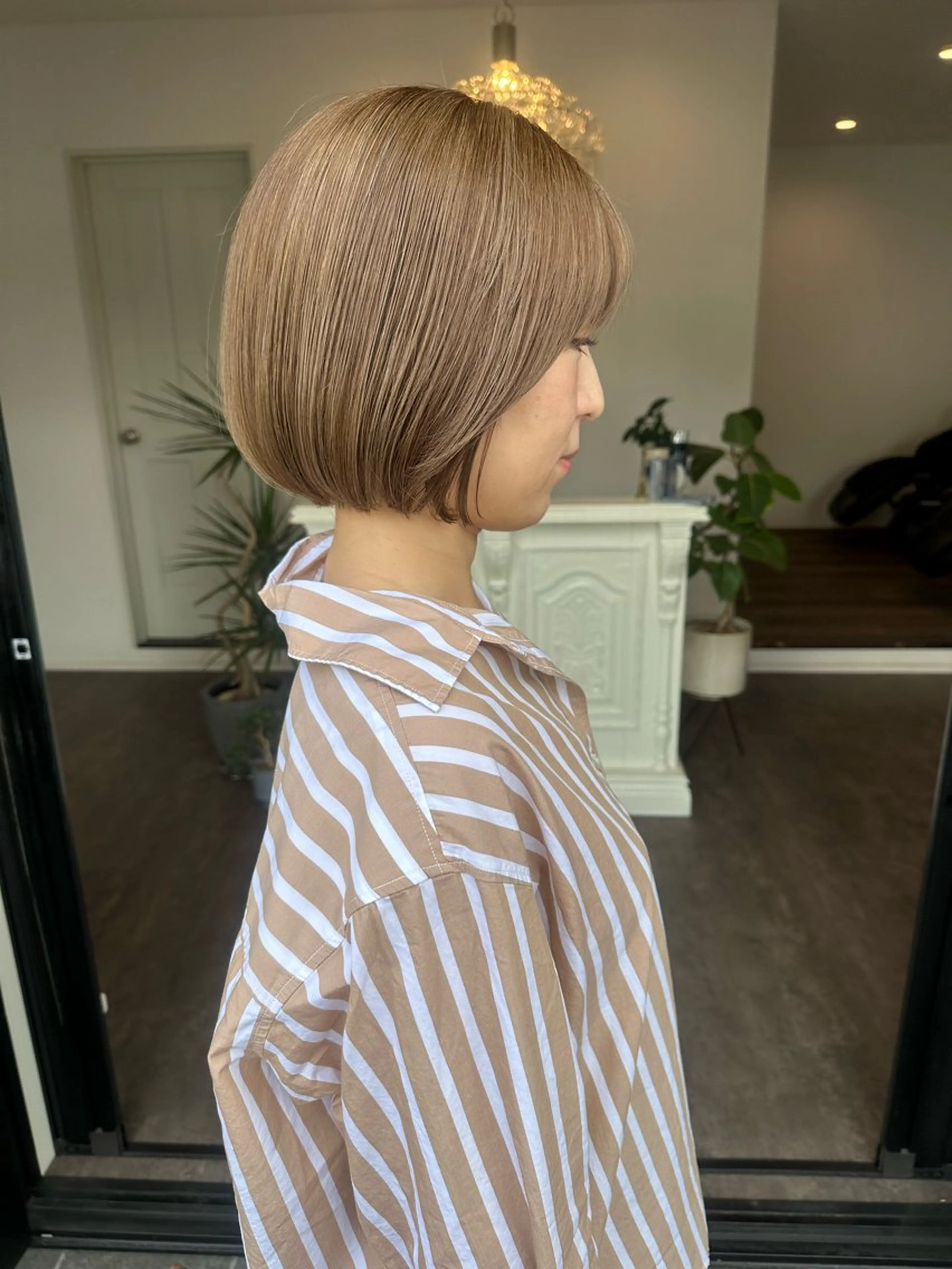 ショート カラー ショートボブ ボブ 外国人風カラー ショートヘア カット ヘアカラー トリートメント 成松 勇治のヘアスタイル