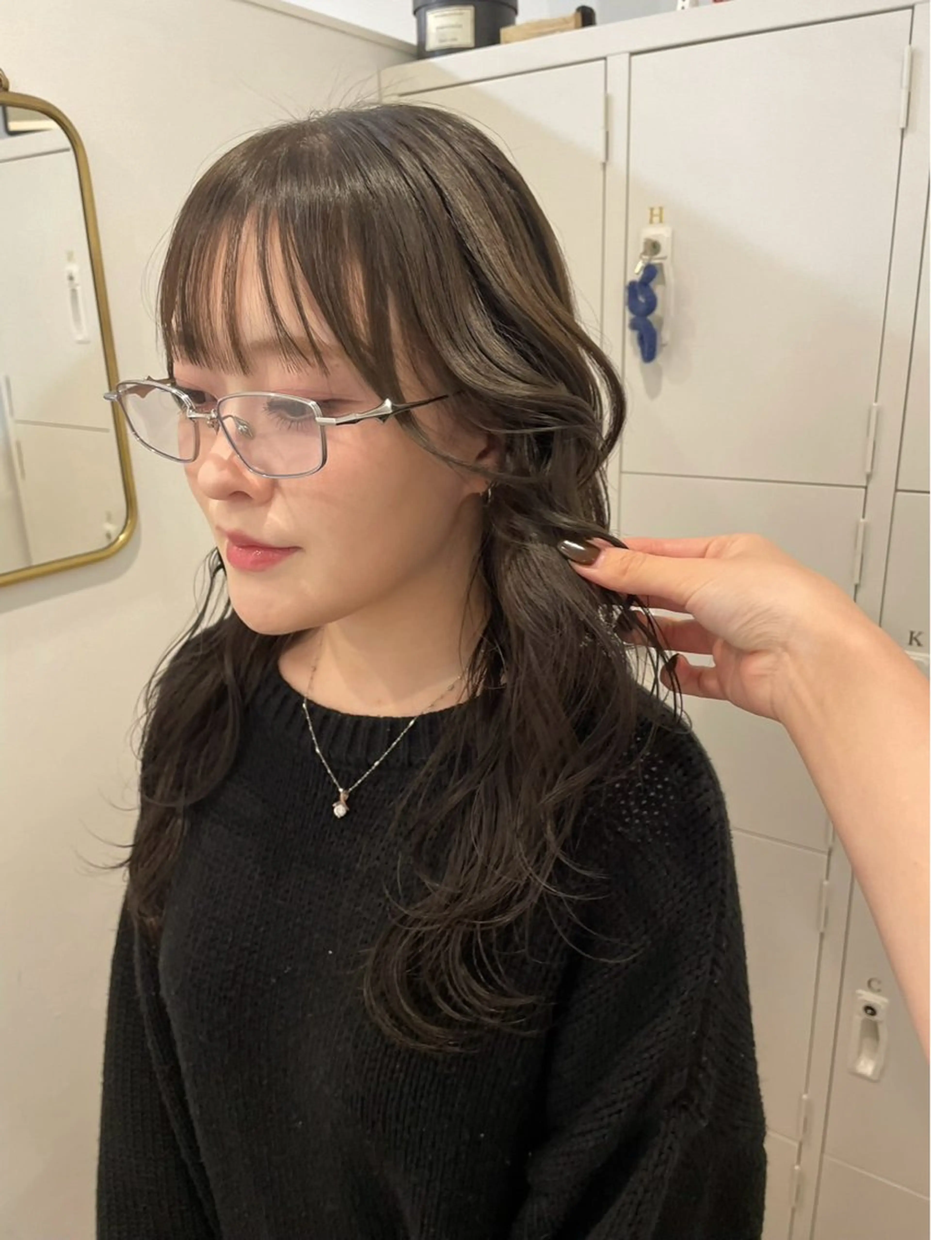 ロング レイヤーカット カット ヘアカラー 藤本 泰 / カットモデル様募集中のヘアスタイル