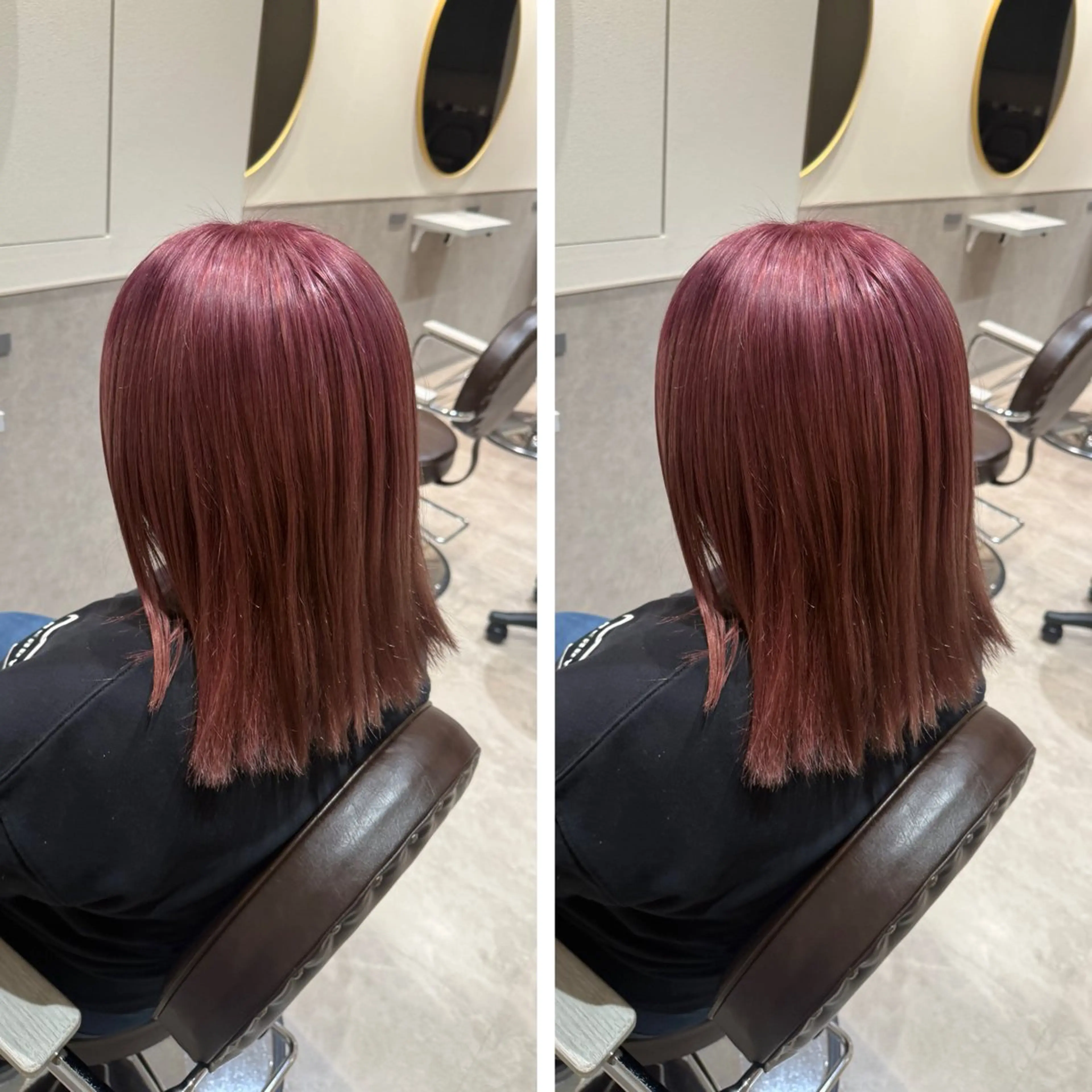 ミディアム カット ヘアカラー 髪質改善カラー/銀座 /縮毛矯正/森田のヘアスタイル