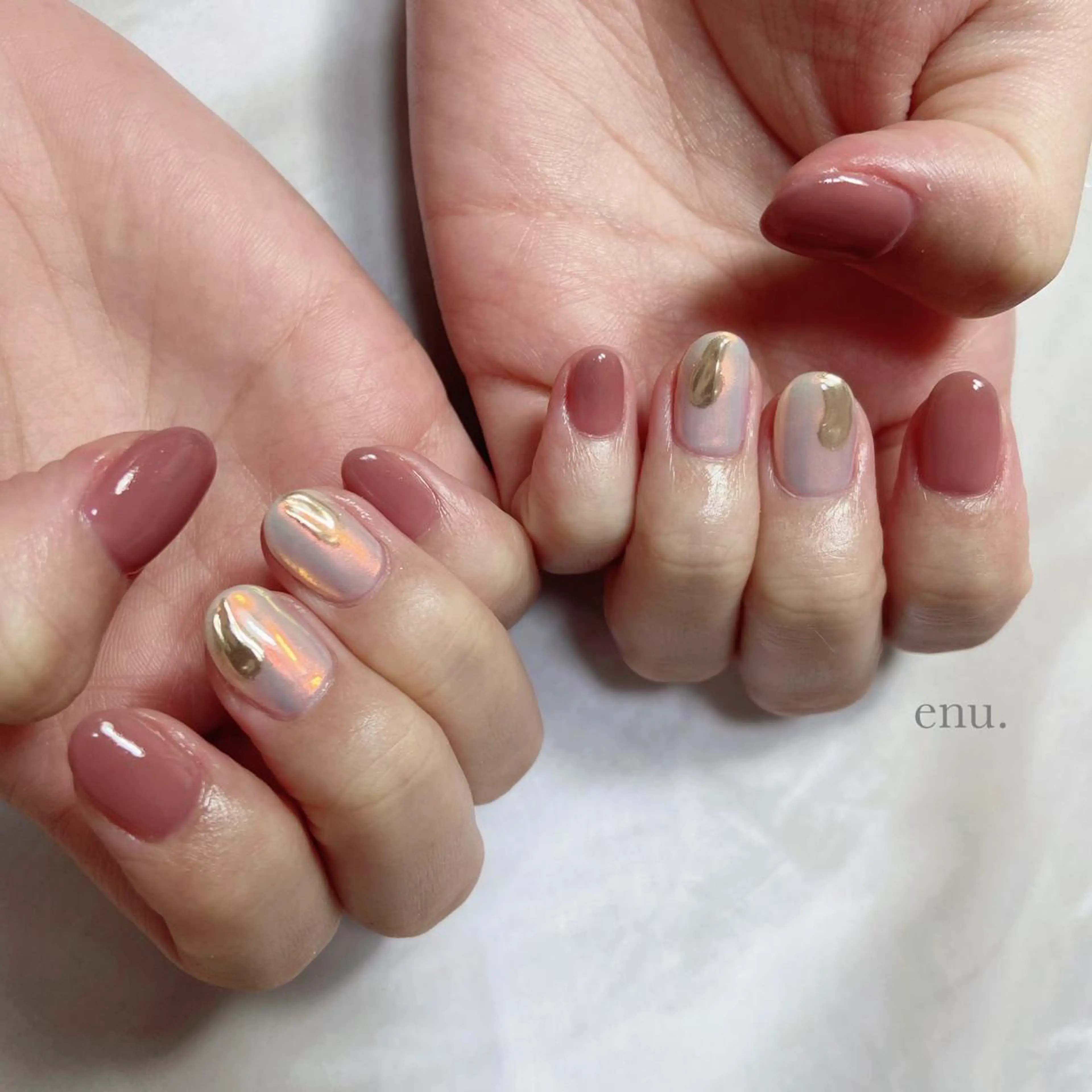 ネイル ハンドネイル enu. nanakoのネイルデザイン