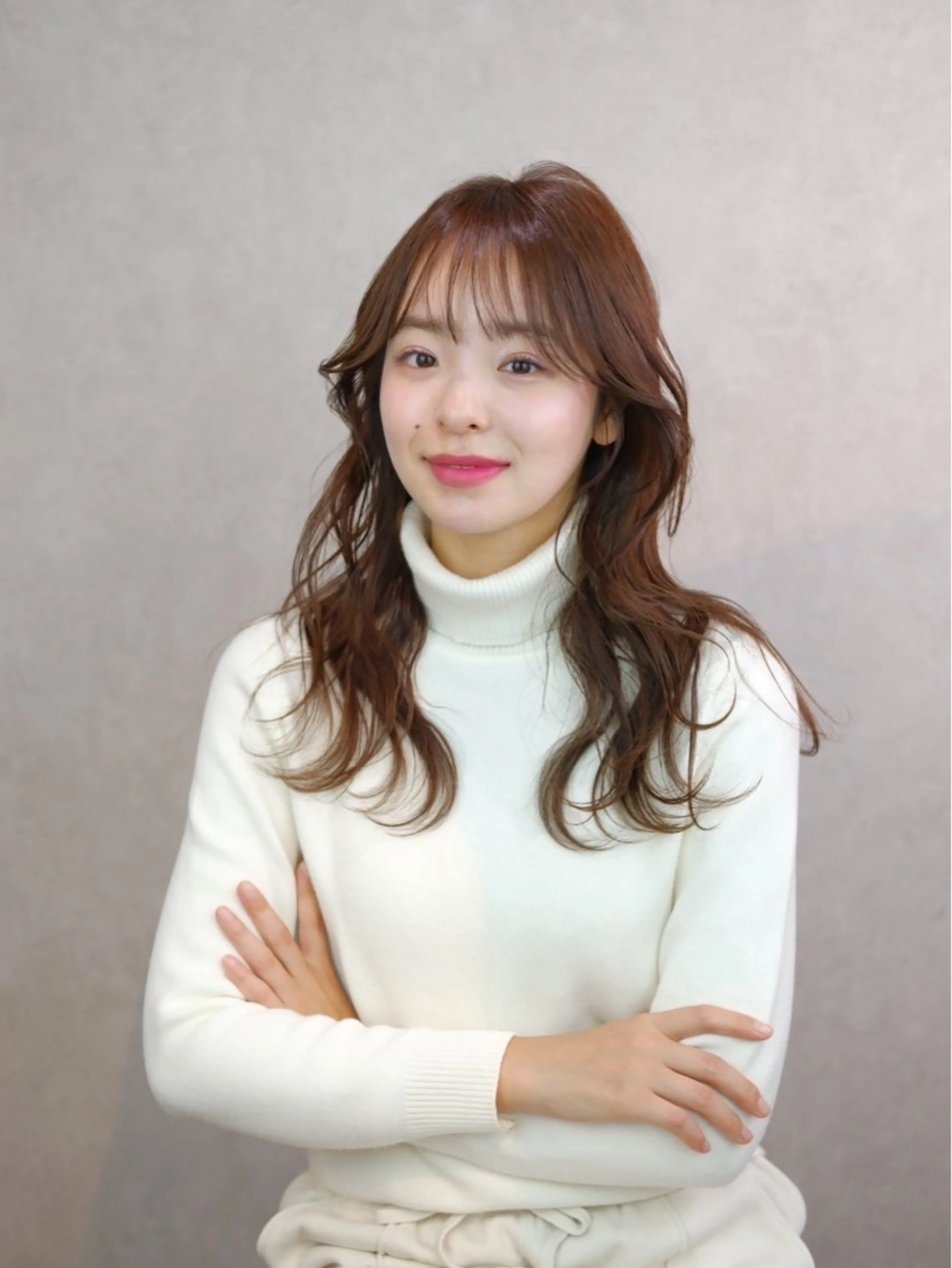 ロング ヘアカラー トリートメント ar clip所属・表参道/透明感カラー /髪質改善/駿太のヘアスタイル