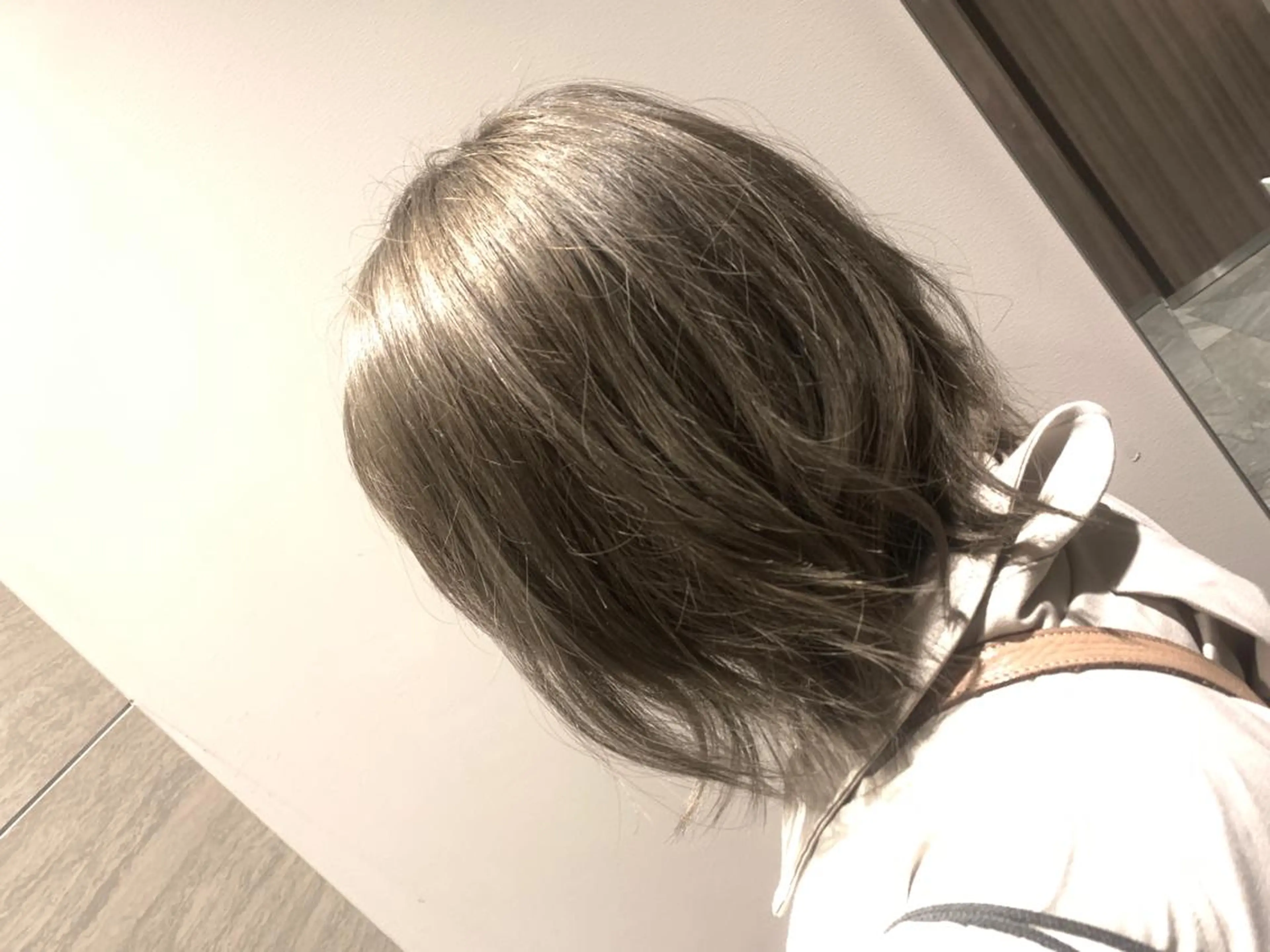 ミディアム カラー 今村 愛美のヘアスタイル