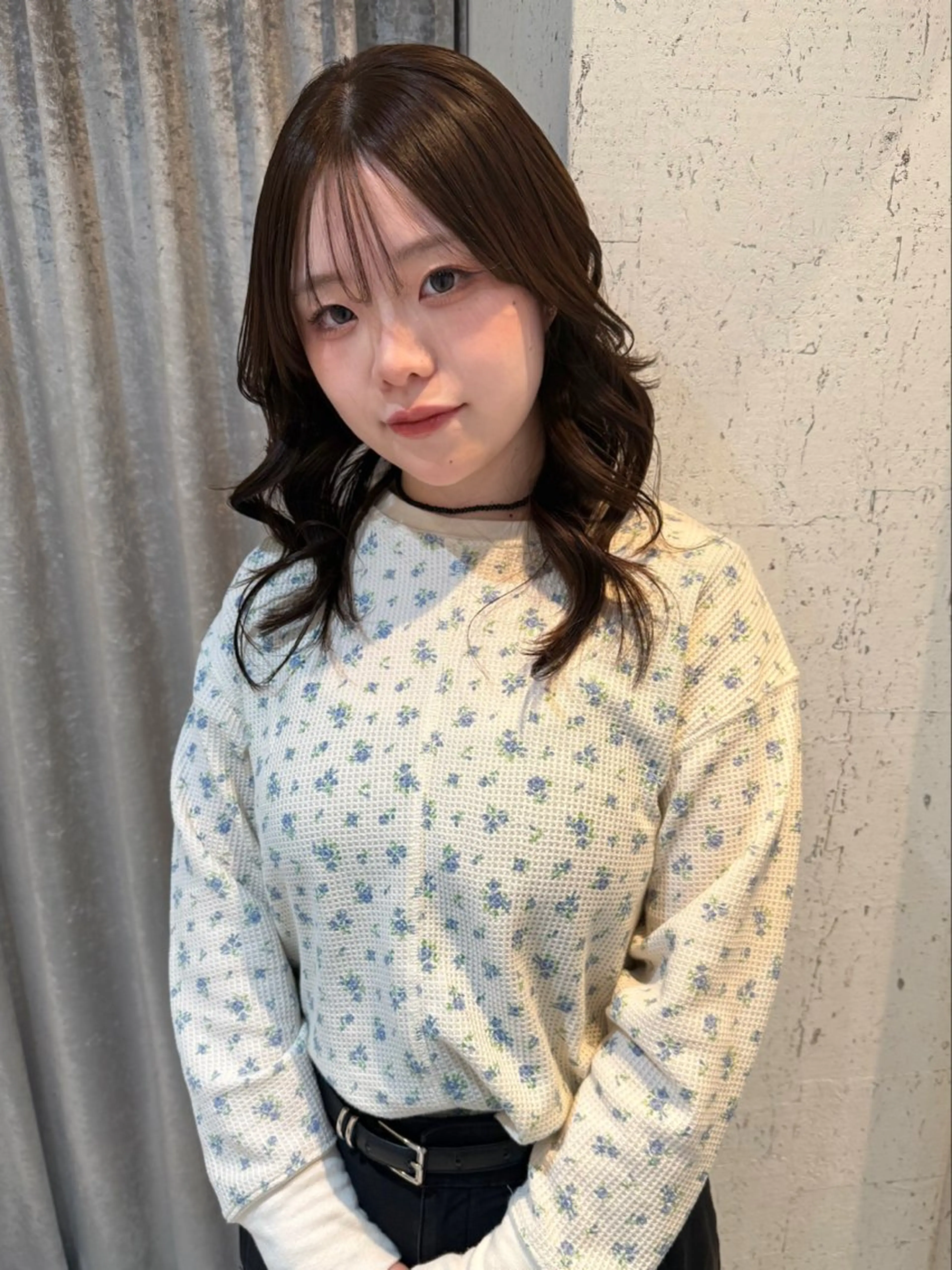 ミディアム カラー カット ヘアカラー トリートメント mai / linoah˚✧のヘアスタイル