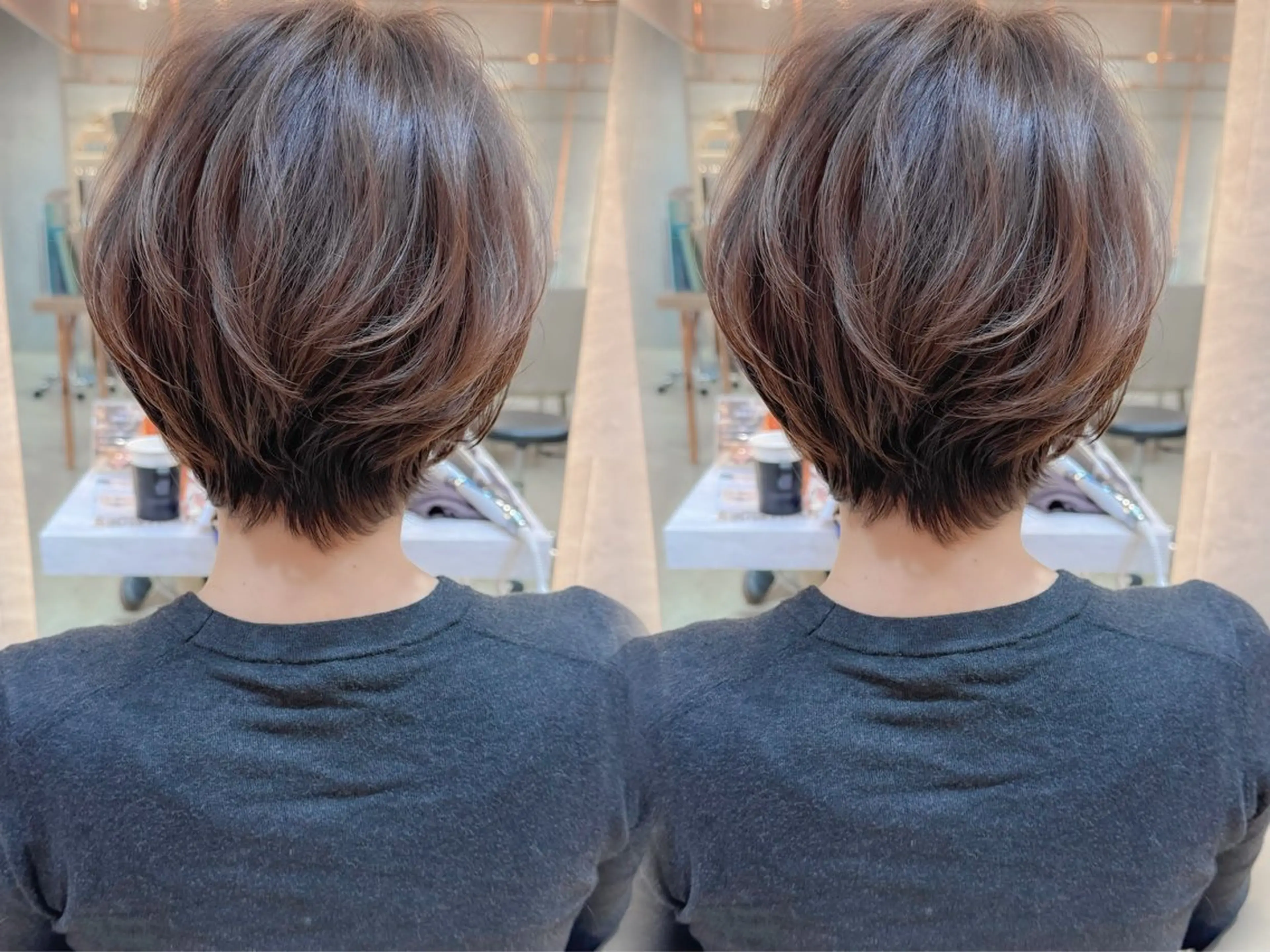 ショート カラー カット パーマ トリートメント ボブ/ショート/ 縮毛矯正⚜️工藤昴のヘアスタイル