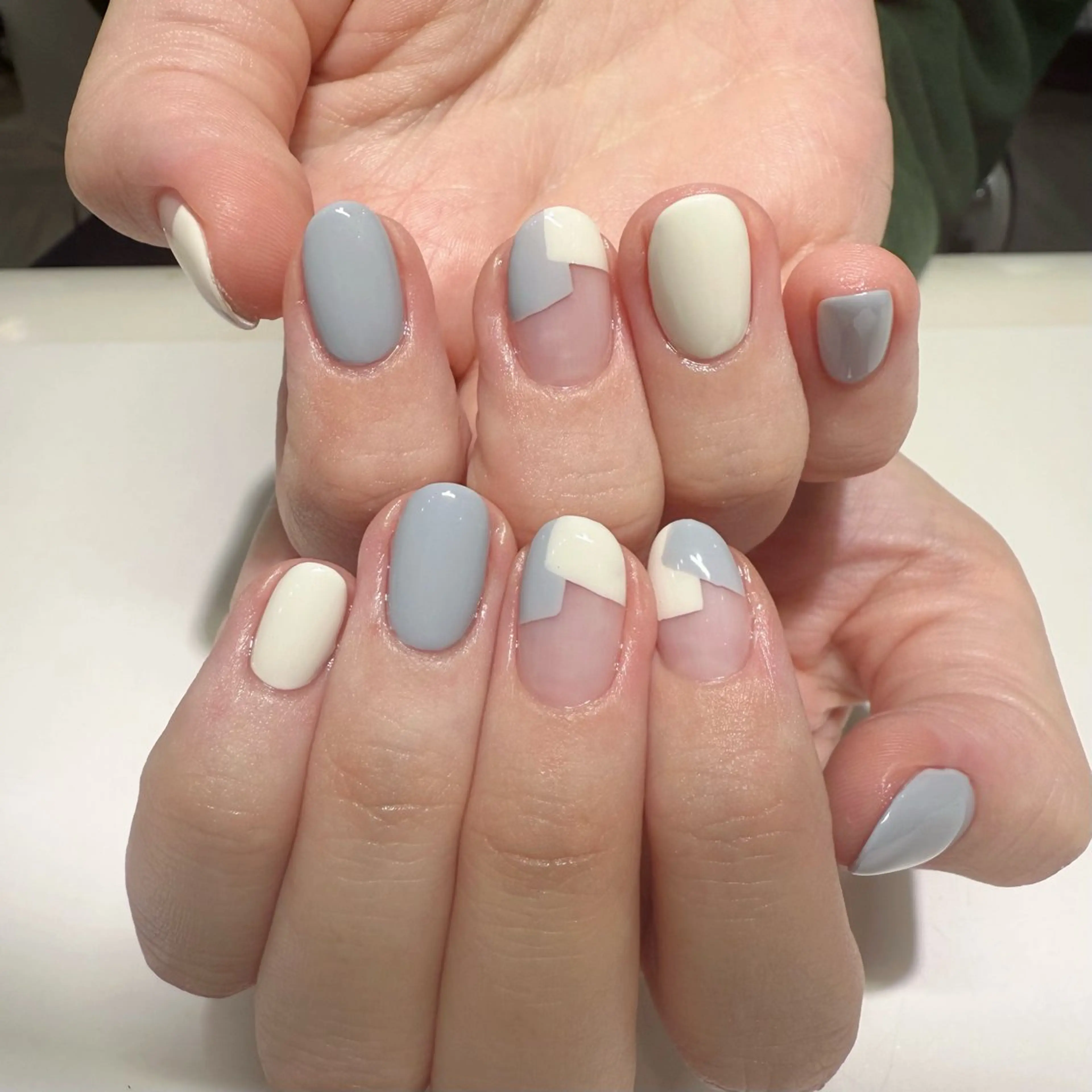 ネイル ワンカラーネイル Lalune Chikaのネイルデザイン