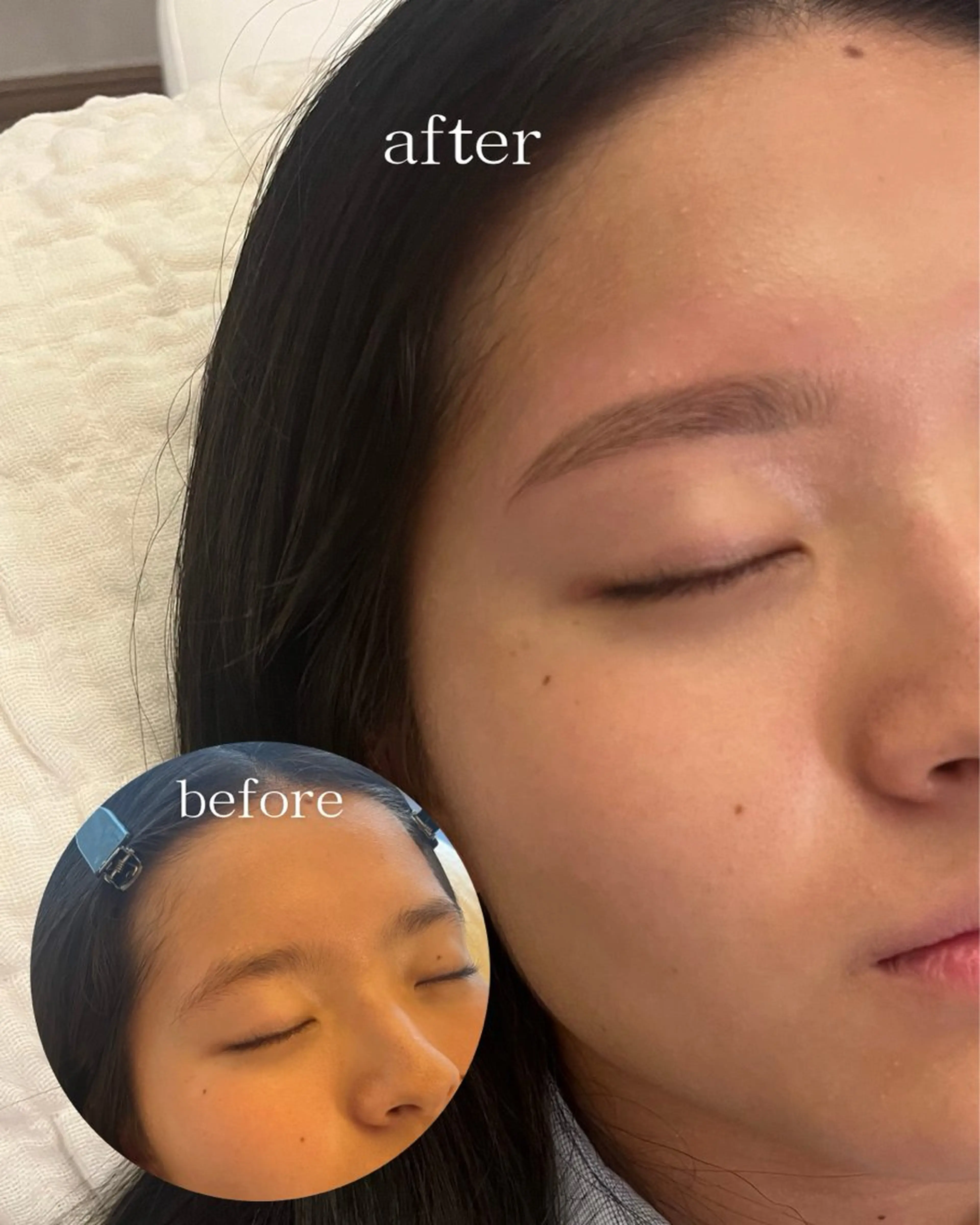 美眉スタイリング(間引き別途オプション¥1100)の写真