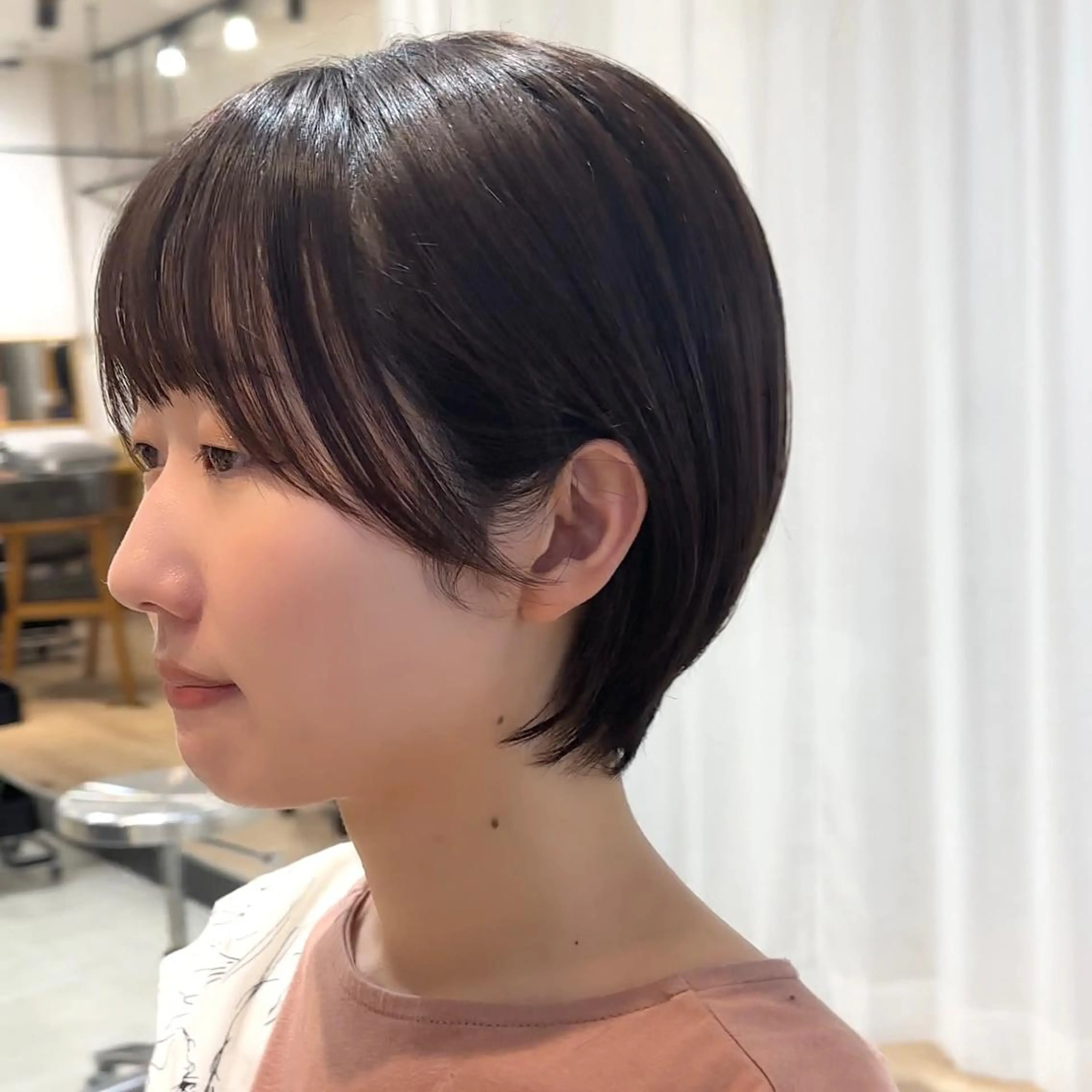 ショート くびれヘア ショートヘア レイヤー/顔まわり /亀戸錦糸町/なつきのヘアスタイル