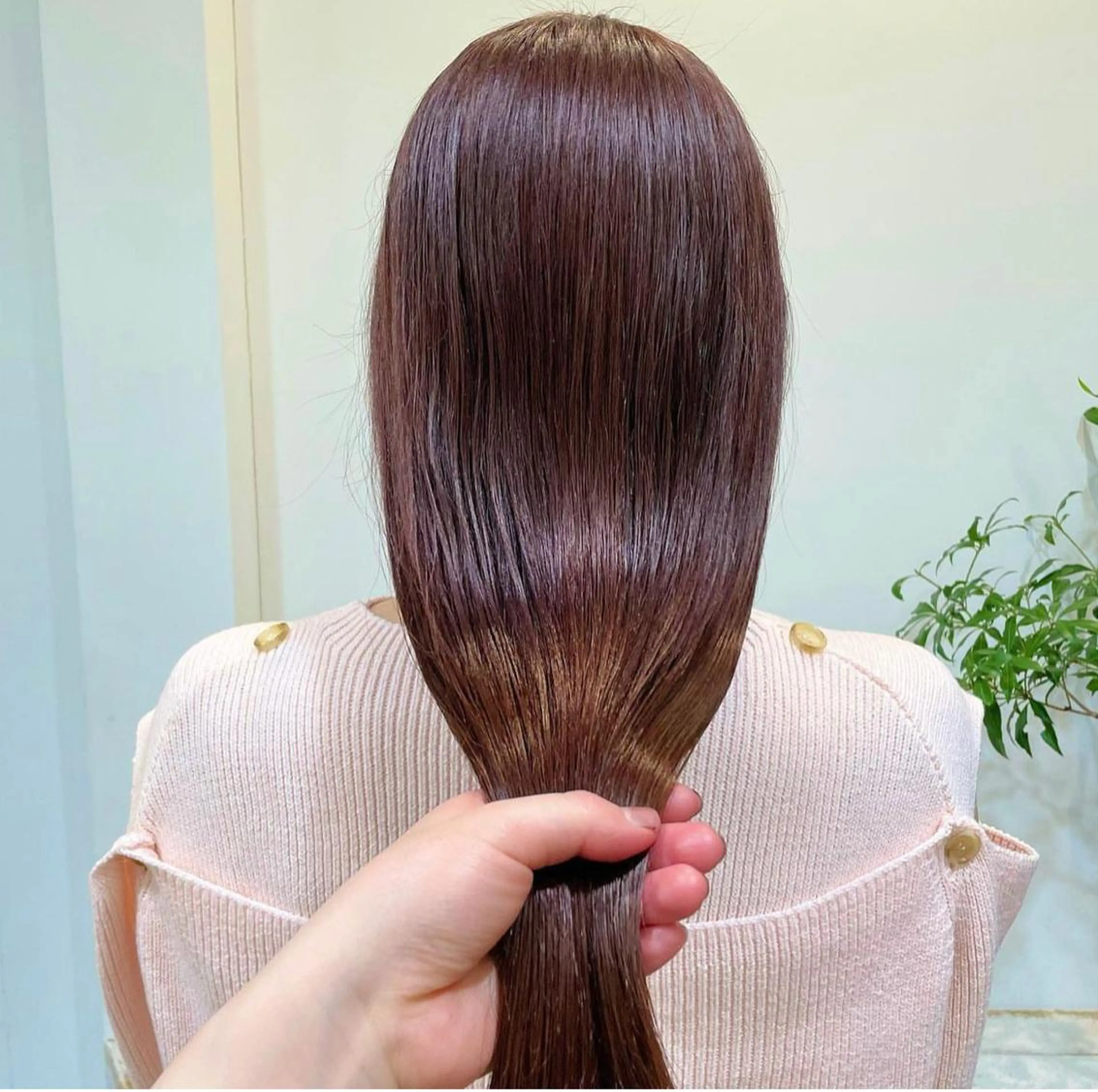 ロング カラー ラベンダーカラー ピンクカラー ピンクラベンダー トリートメント ヘアカラー トリートメント 髪質改善ストレート✨ パーマヘア✨YUKIのヘアスタイル