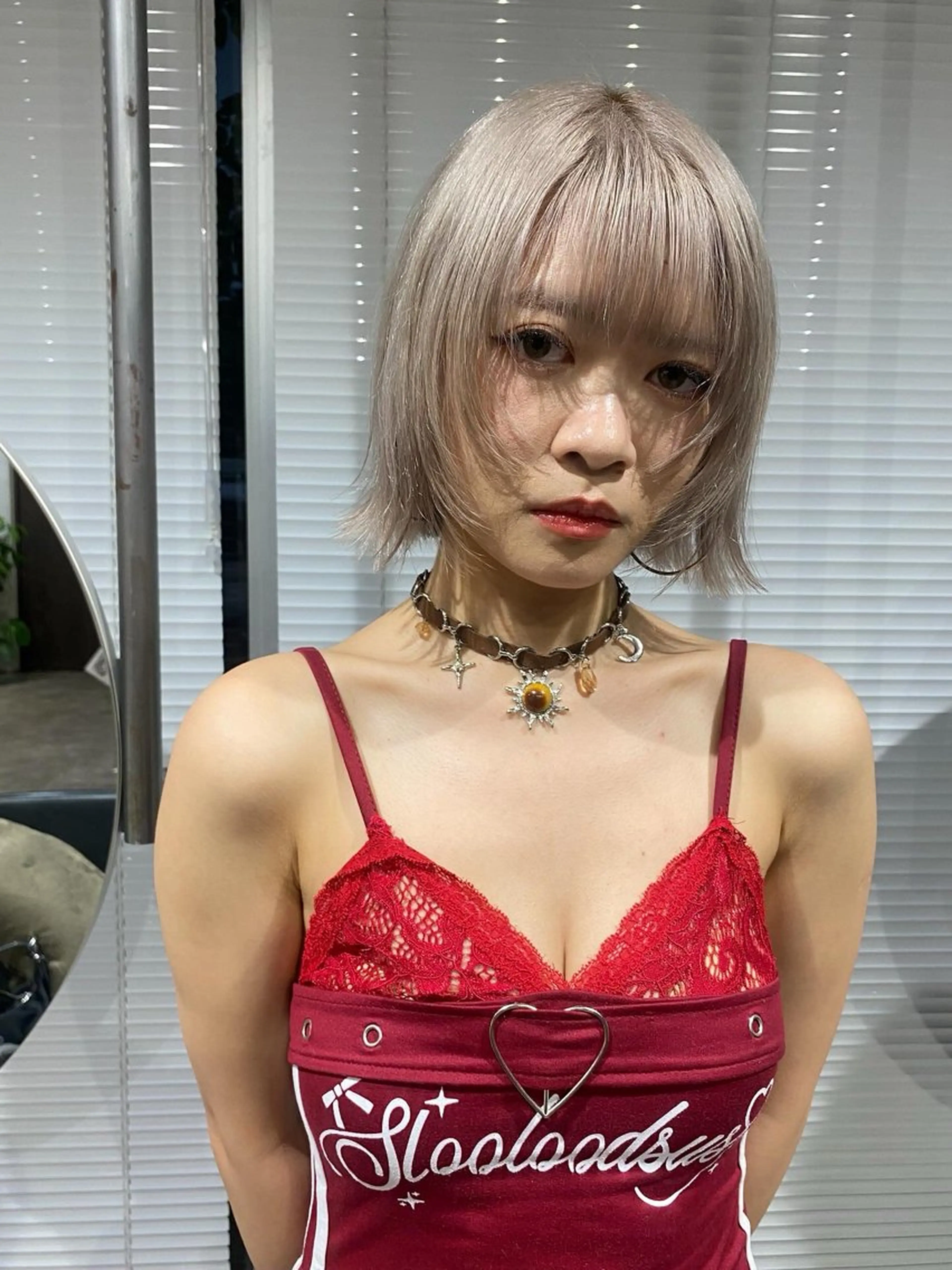 ショート カラー qpula misuzuのヘアスタイル