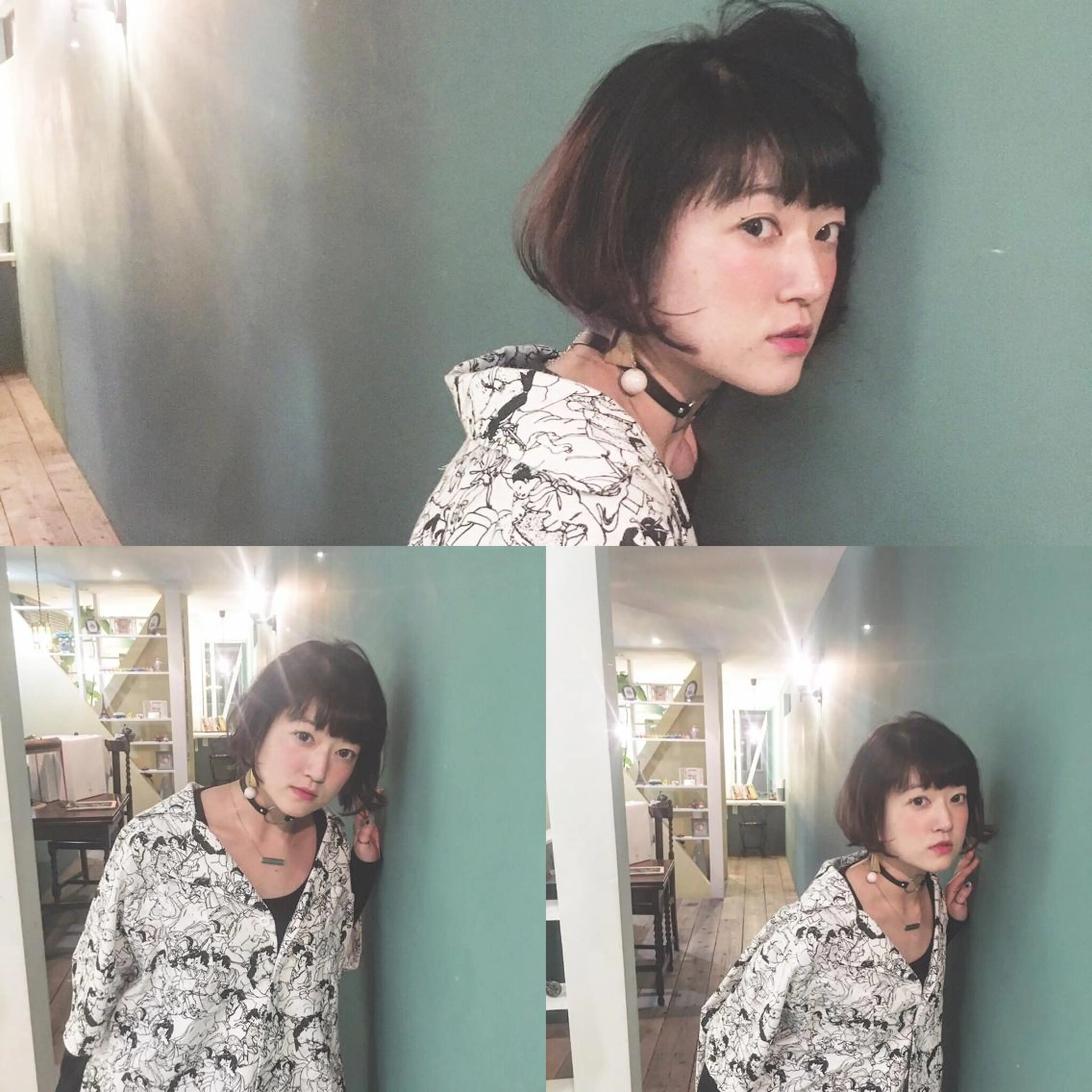 ショート 切りっぱなしボブ ボブ 小林 弘人のその他イメージ