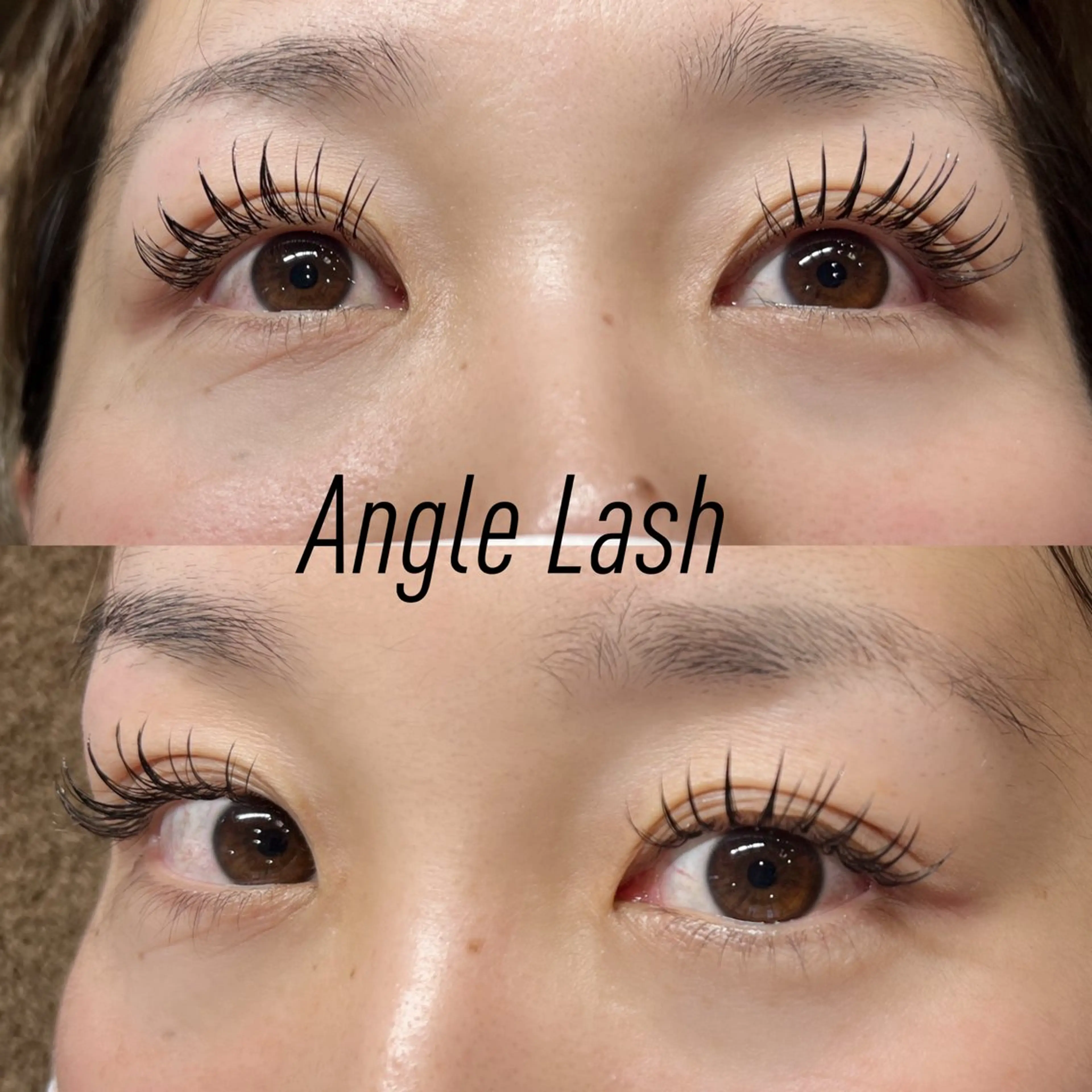 マツエク・マツパ フラットラッシュ AngleLash hayashiのマツエク・マツパデザイン