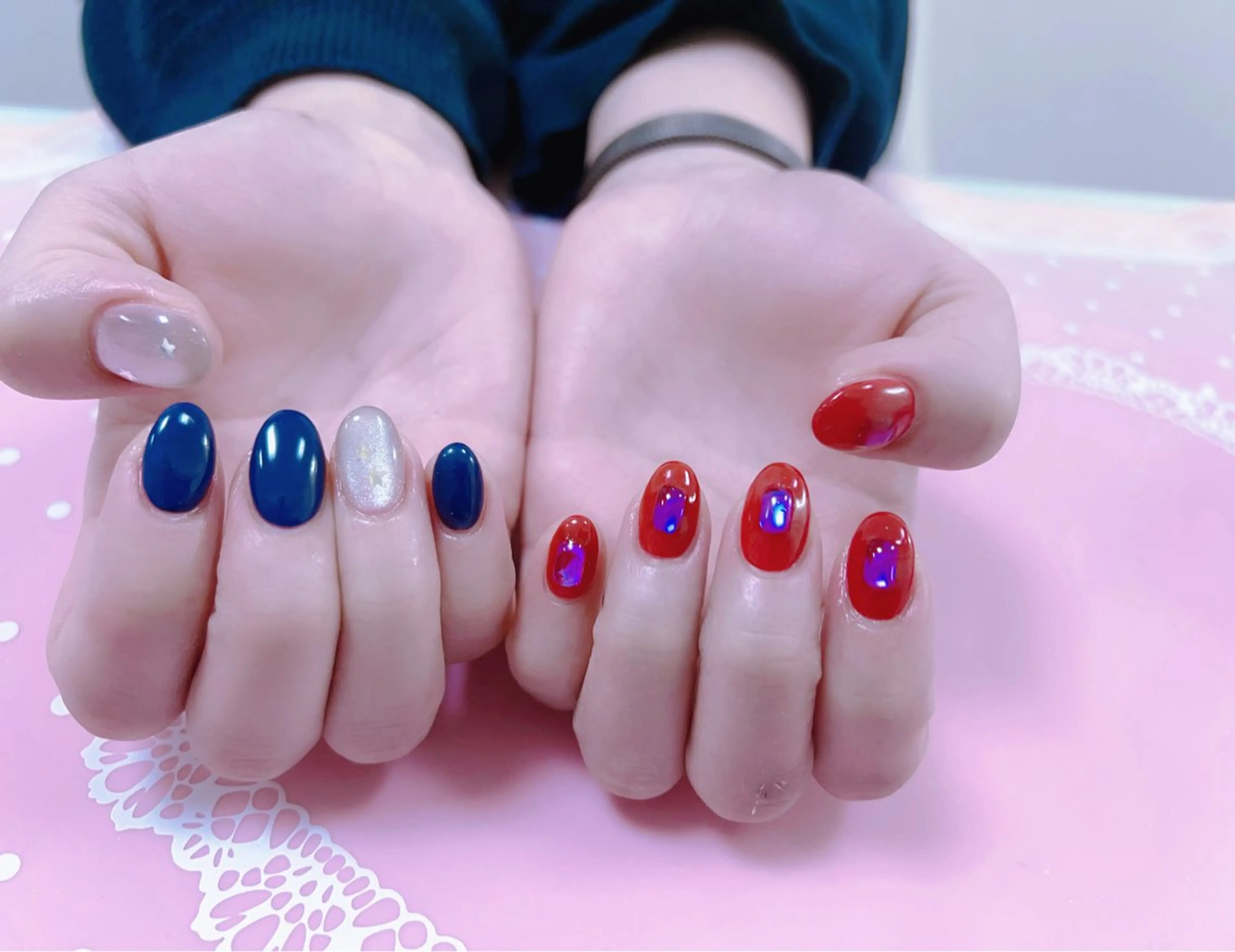 ネイル はぴねす所属・横浜 美夢のネイルデザイン