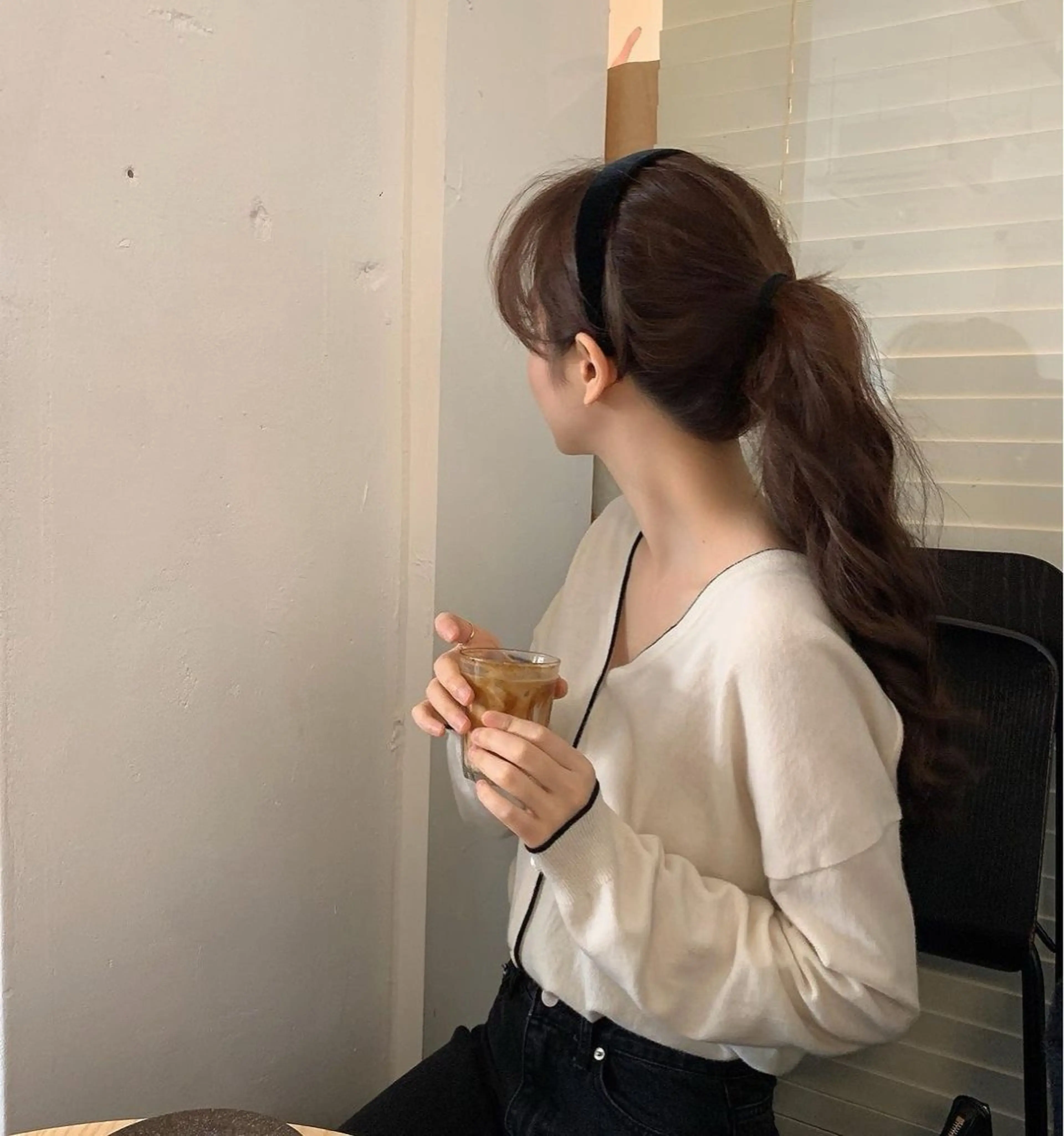 ロング カラー 透明感カラー 韓国風ヘア 韓国ｶﾞｰﾘｰ 🎀ミスズ🩰のヘアスタイル