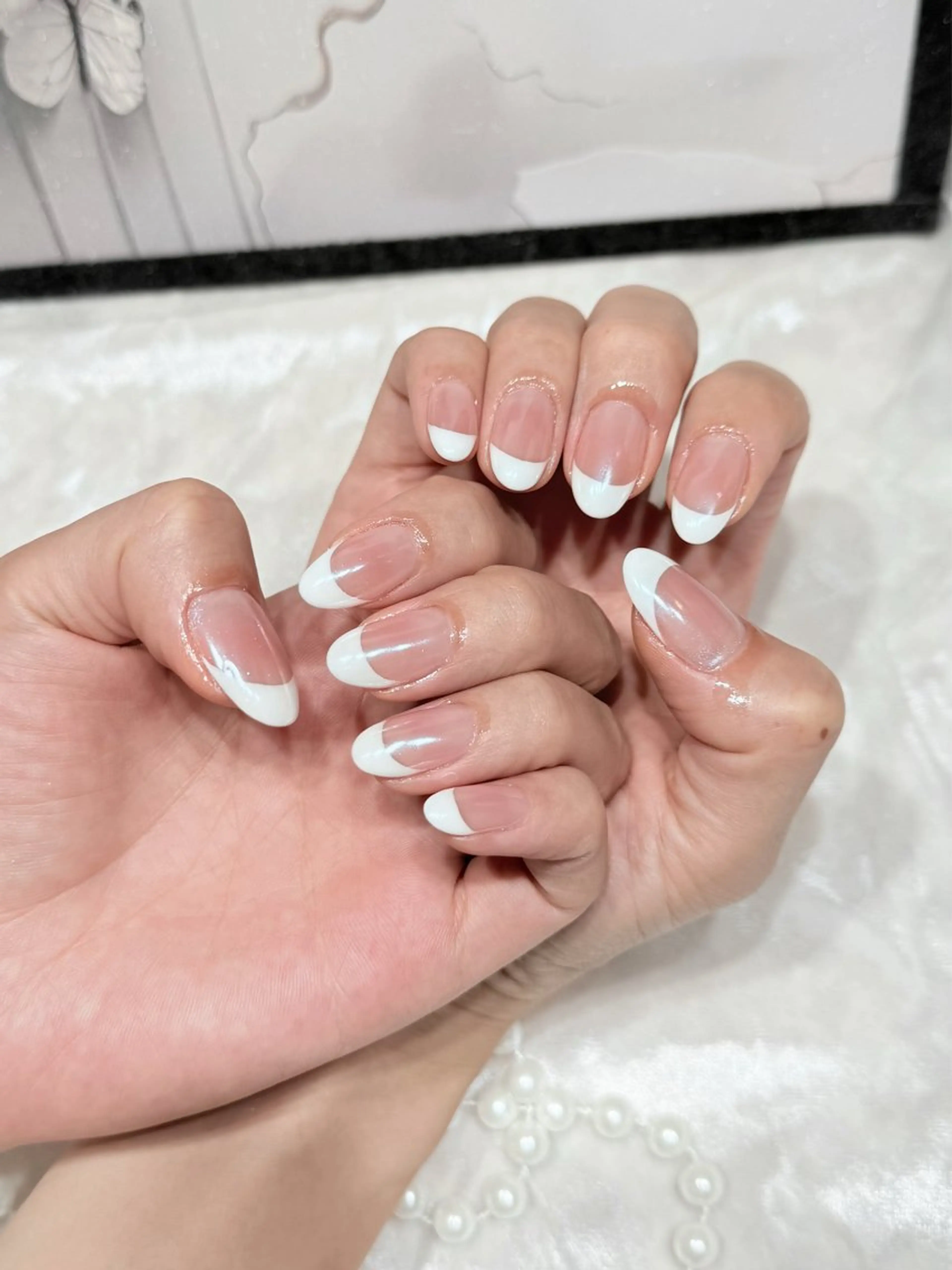 ネイル アートネイル フットネイル ジェルネイル ハート マグネットネイル Babarla Nailのネイルデザイン