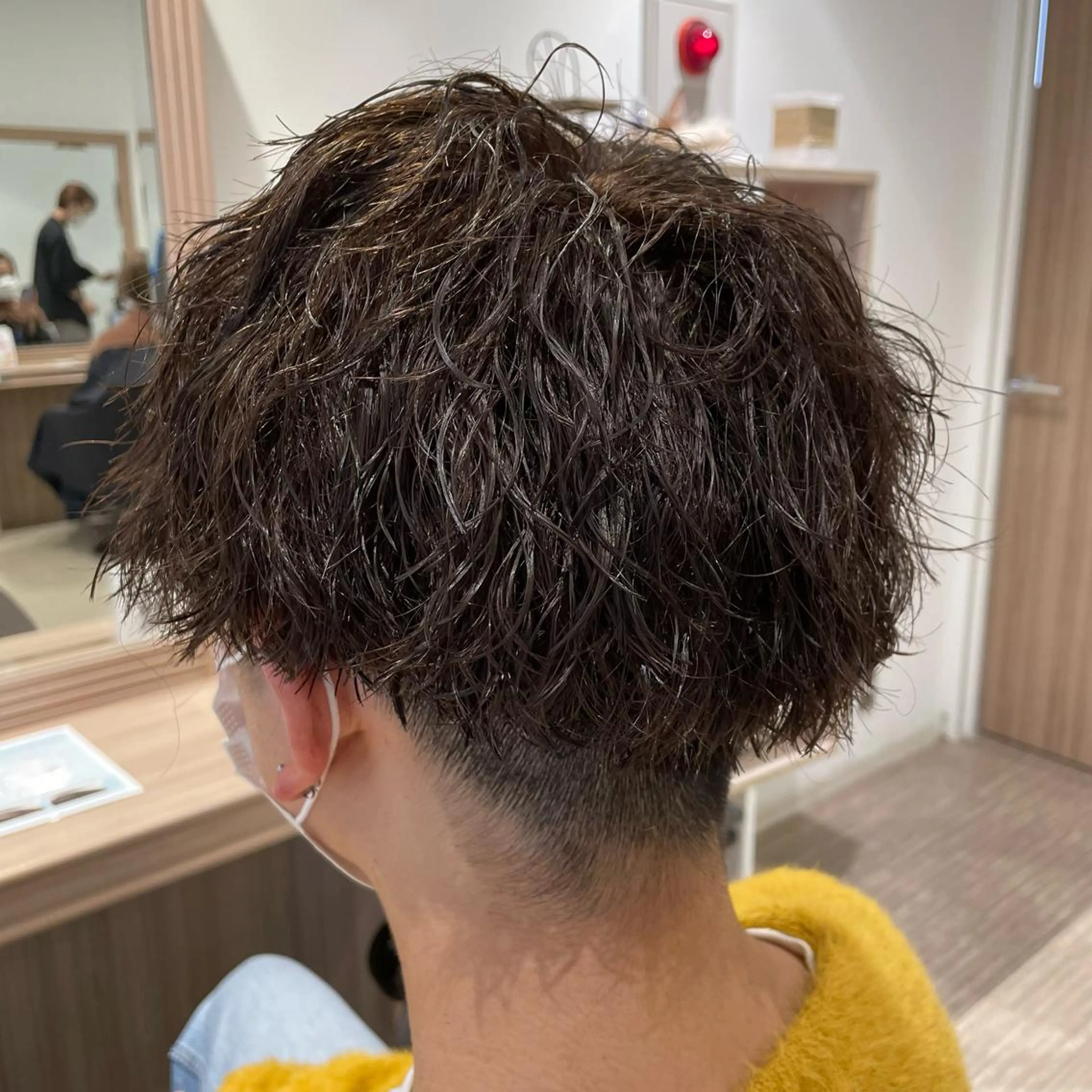 パーマ メンズ カット ヘアカラー パーマ 鈴木 拓斗のヘアスタイル