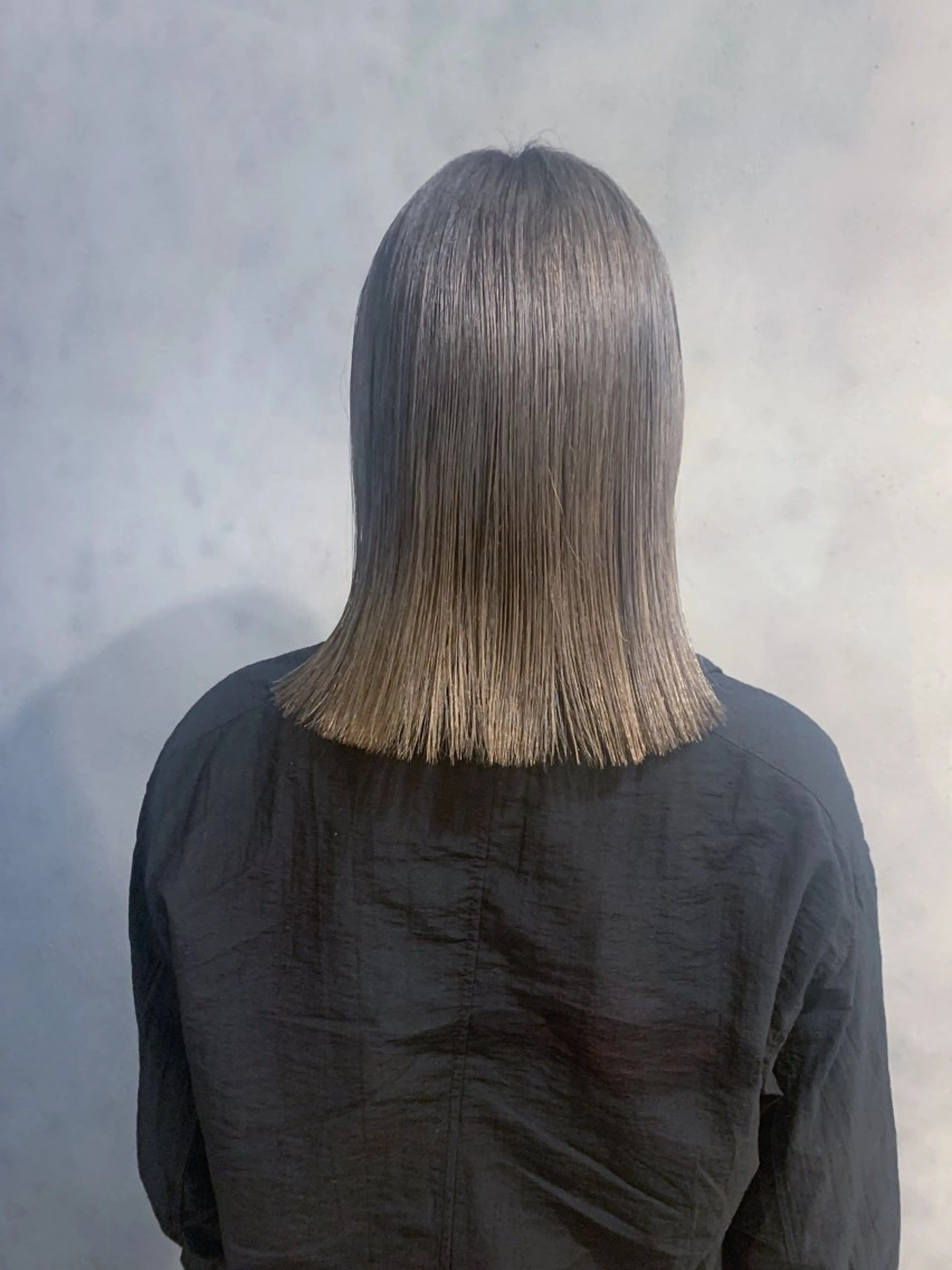 ミディアム ヘアカラー 高橋 亜紀のヘアスタイル