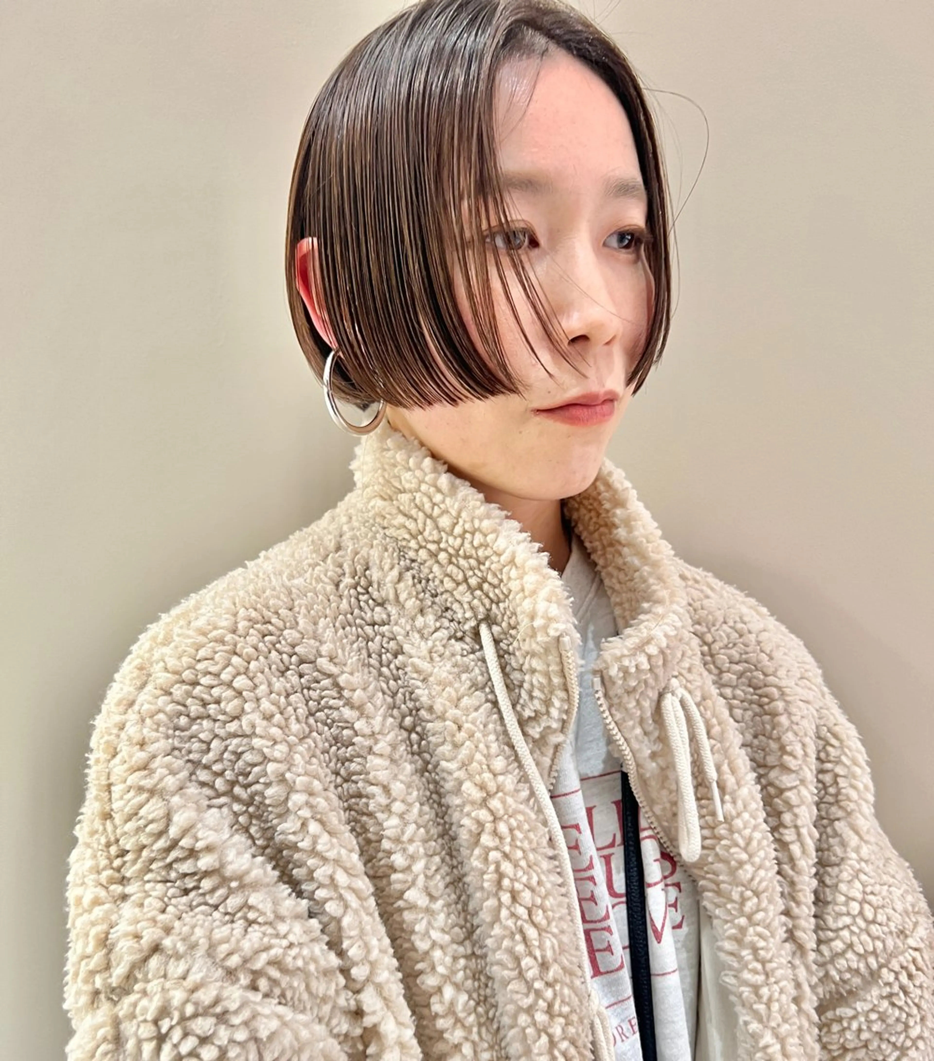 ショート カラー ハンサムショート ボブ ショートヘア カット ヘアカラー トリートメント 🌿ショート🌿 パーマ🌿淳平のヘアスタイル