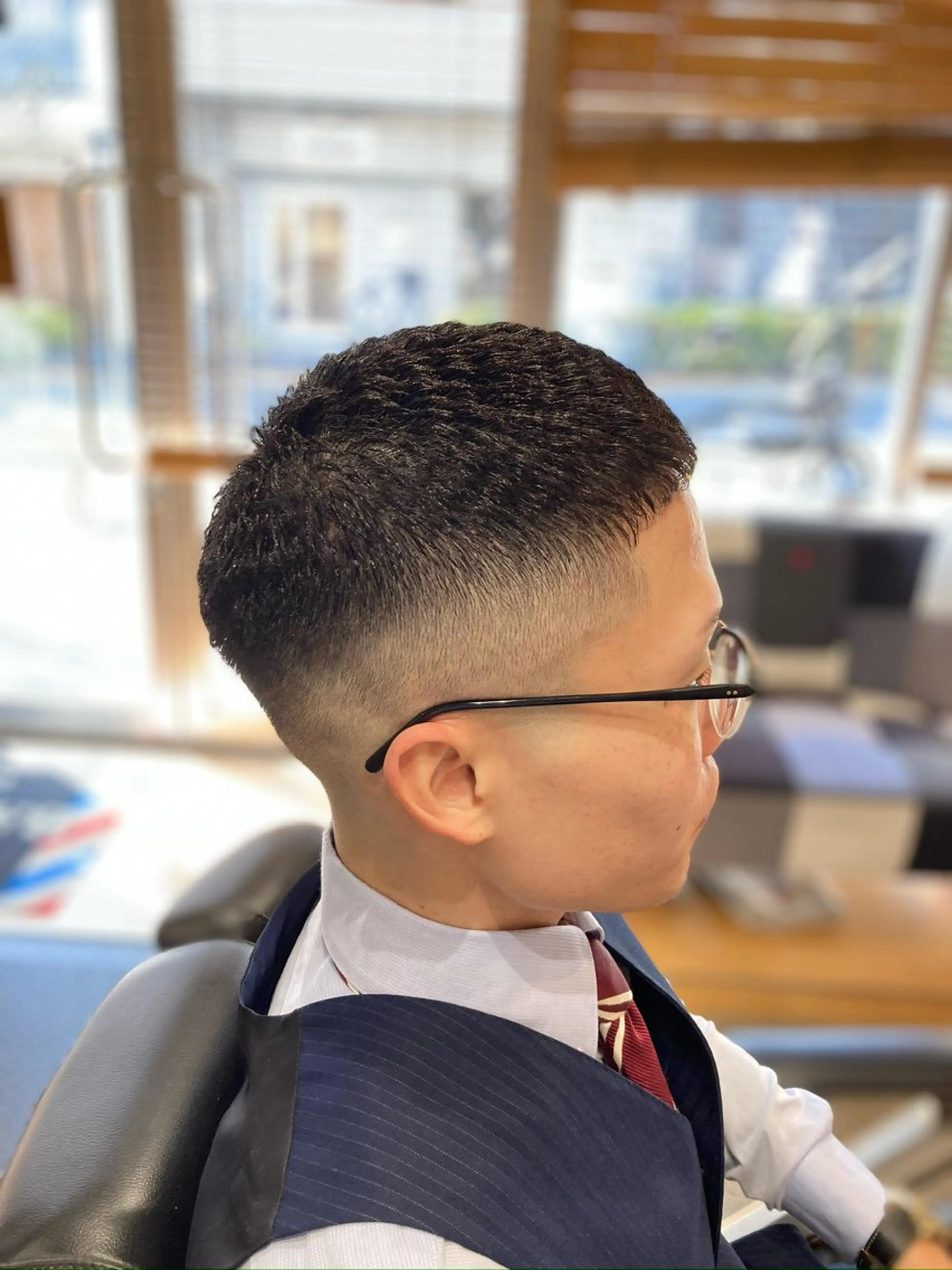 ショート メンズ ellen💈 清塚悠のヘアスタイル