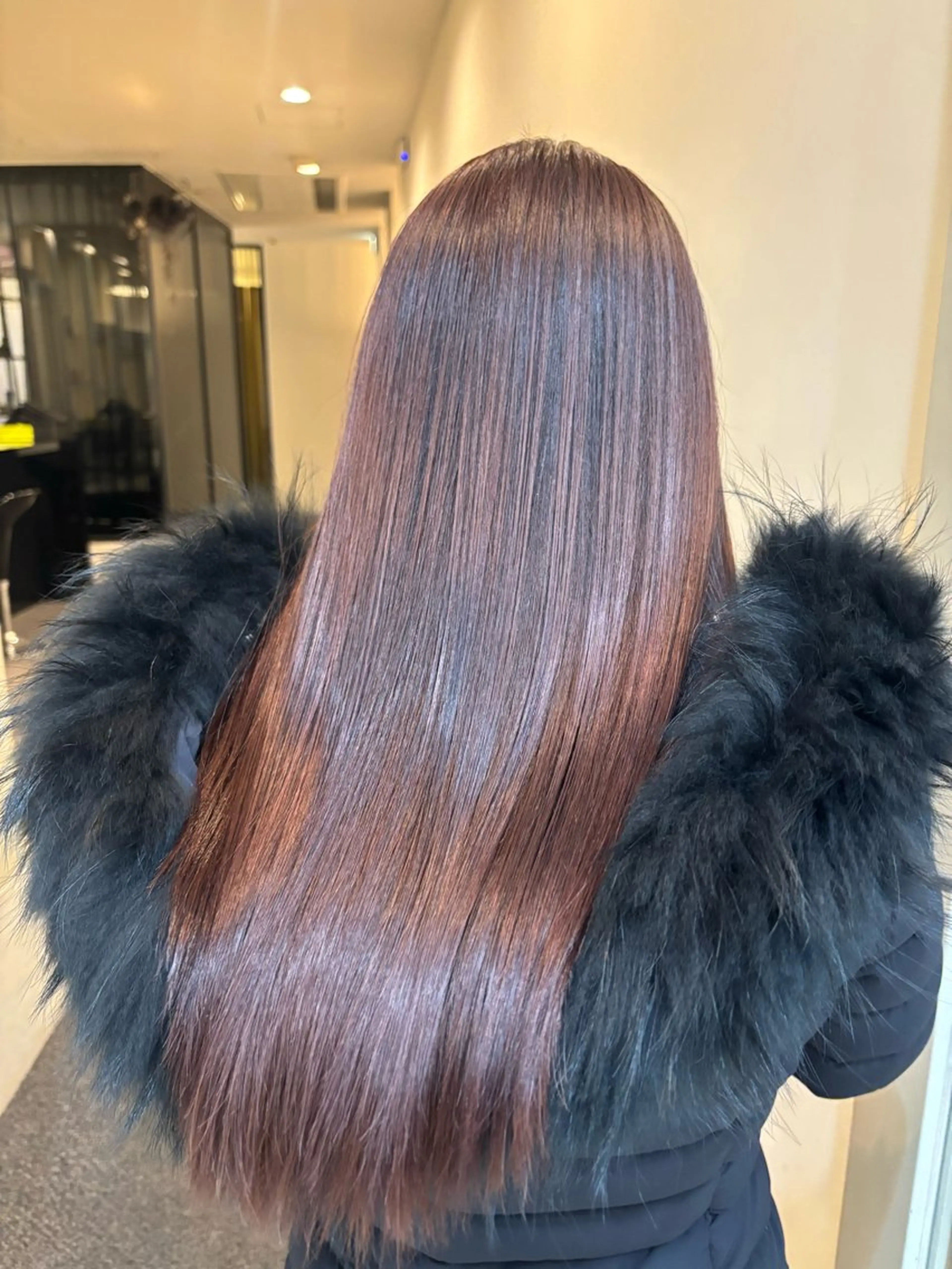 カラー ゆいな/大阪🎀 透明感カラー😳🫧のヘアスタイル