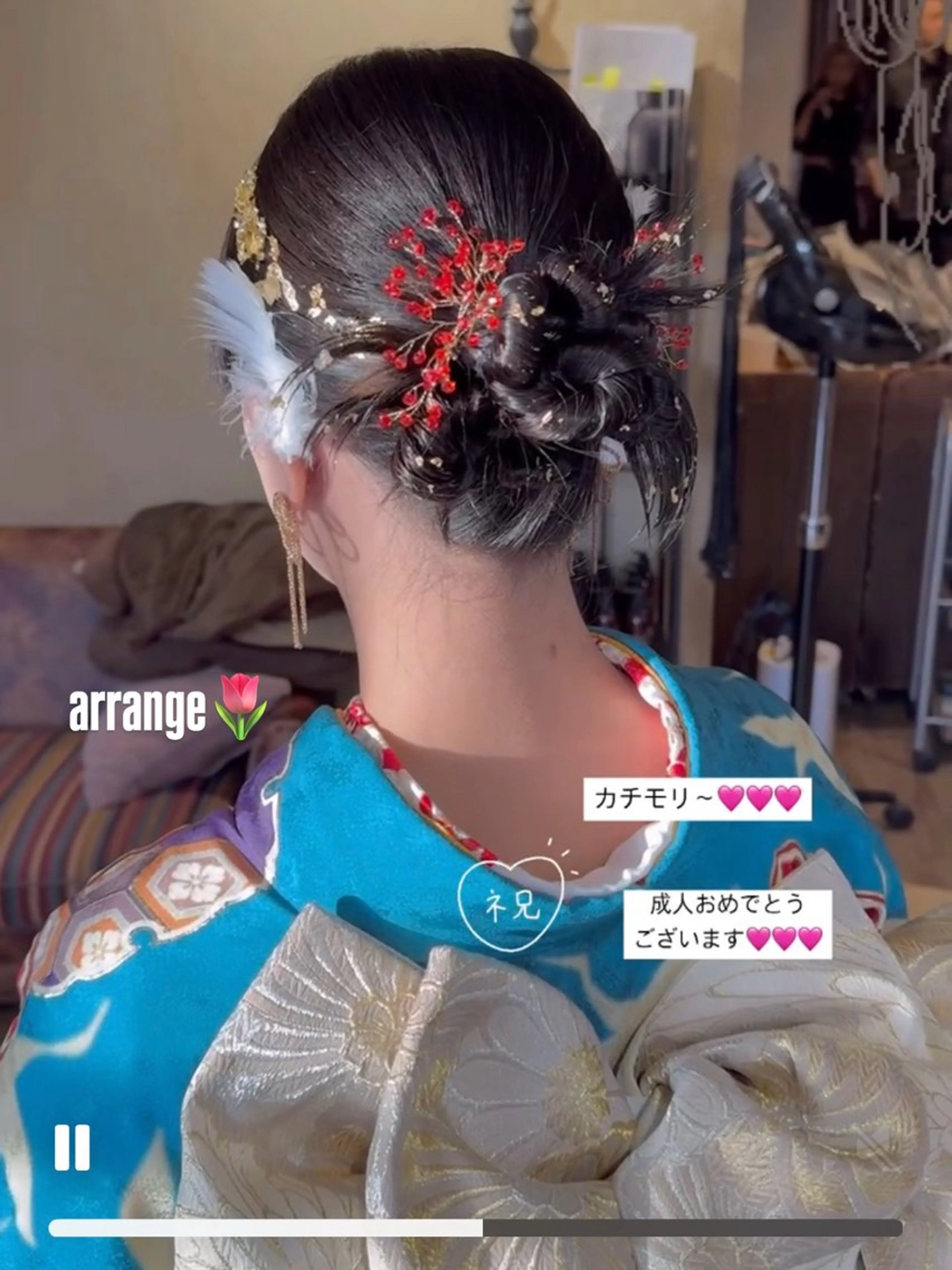 ロング ヘアセット Lyhair🦊🎀 AKIのヘアスタイル