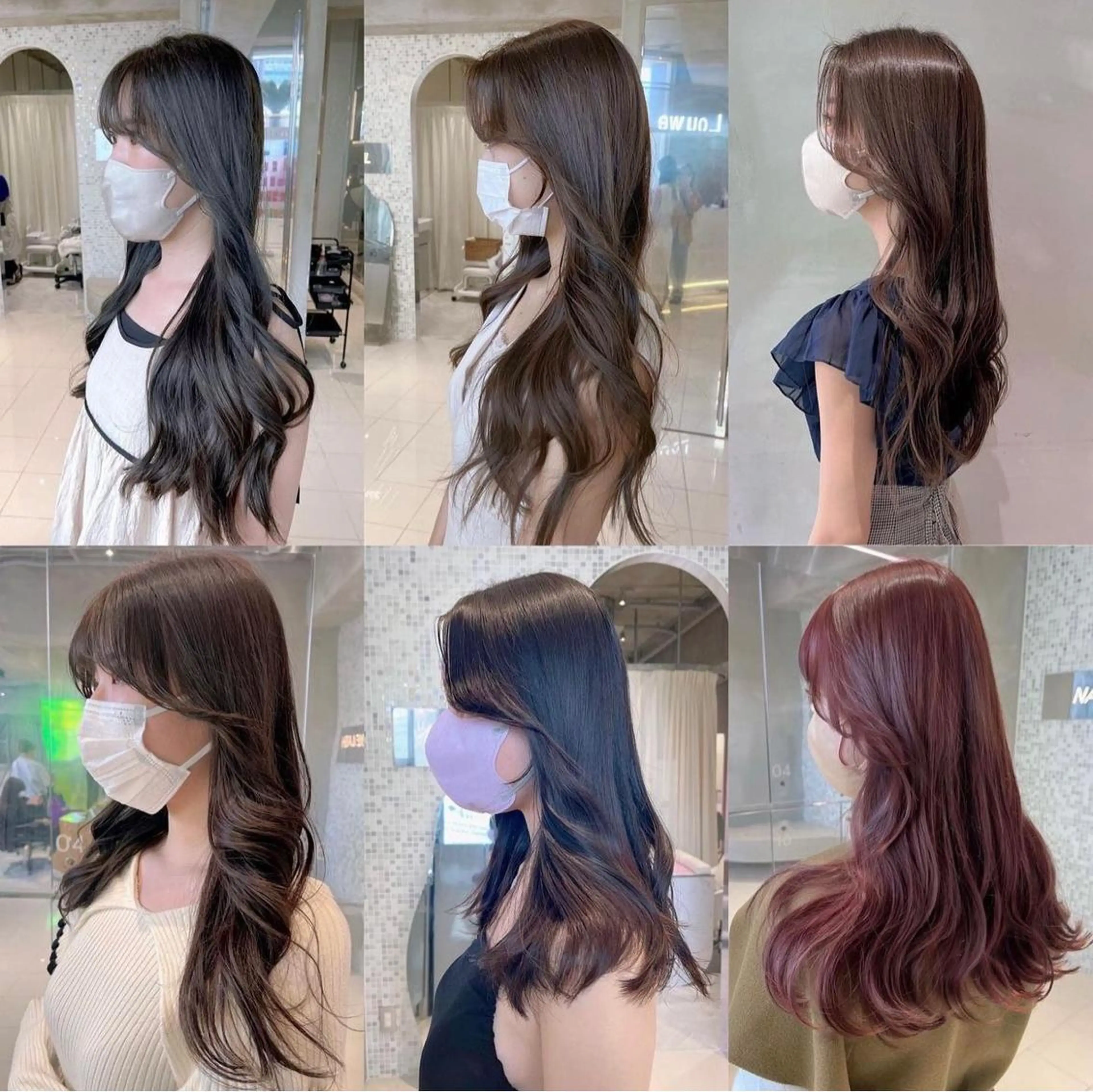 ロング 韓国ヘア／レイヤー/ 🤍ayumuのヘアスタイル