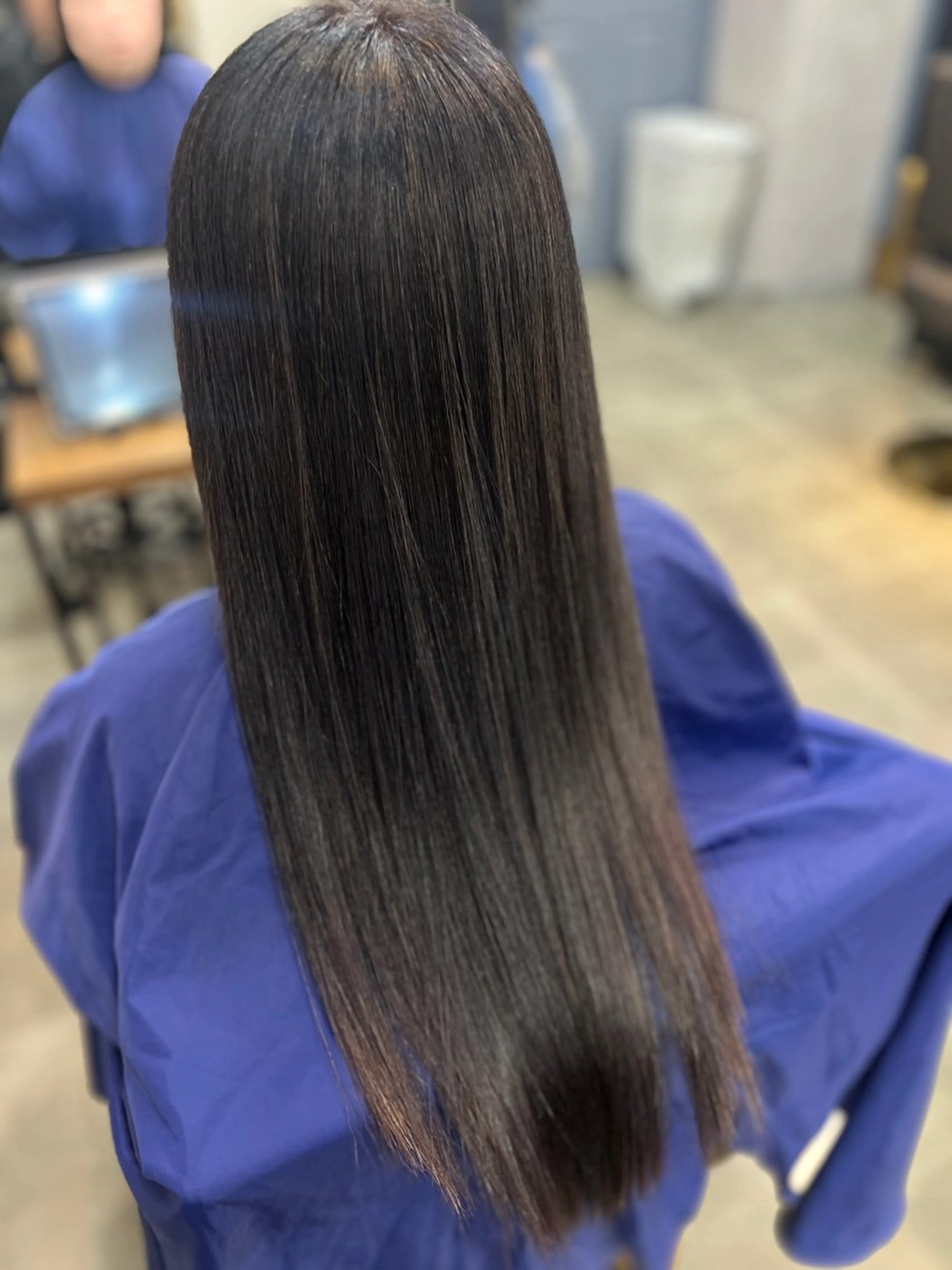 ロング パーマ オルソーヘアー所属・maco /カラー・縮毛矯正のヘアスタイル