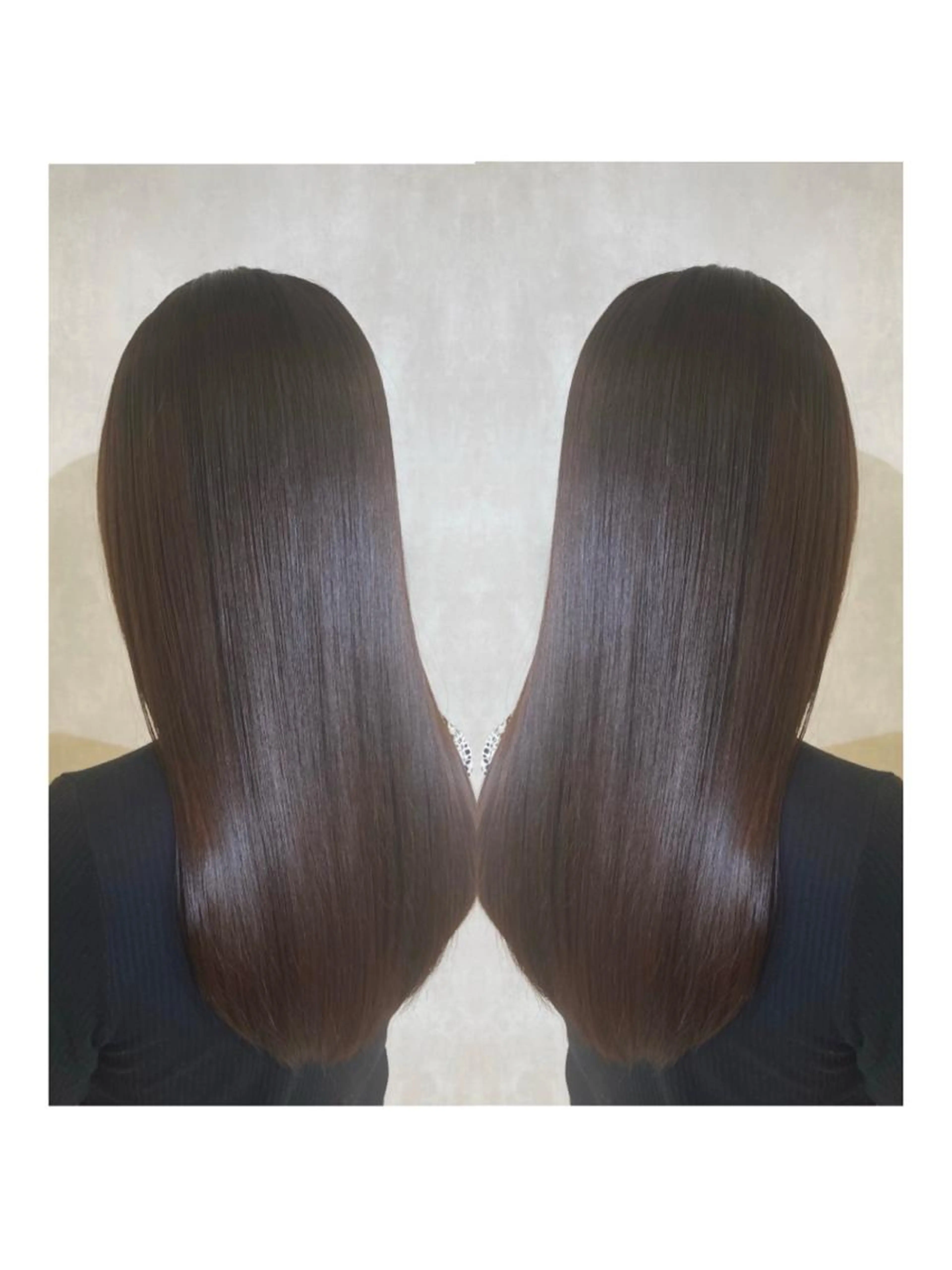 髪質改善縮毛矯正の写真