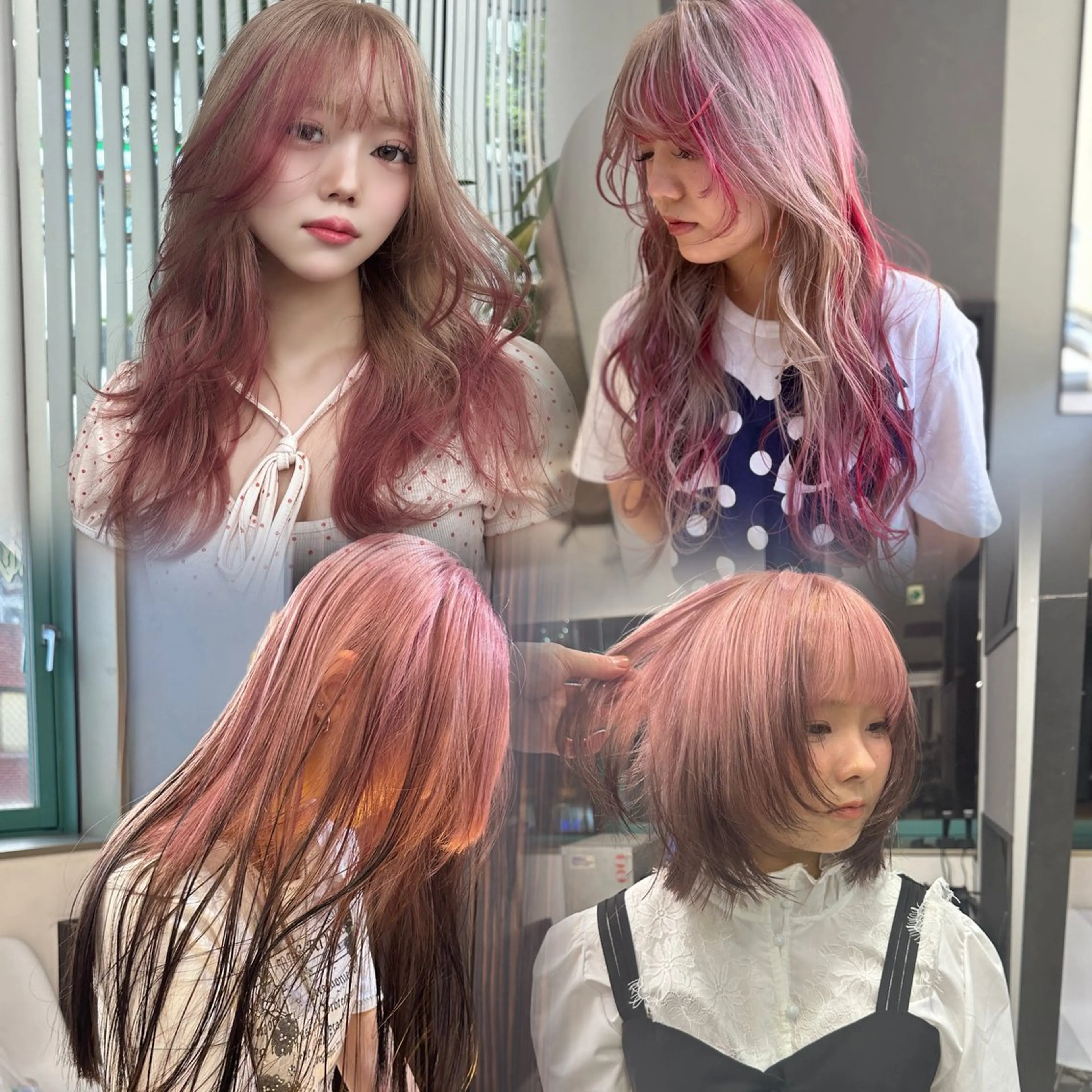 ロング カラー ベージュカラー ダブルカラー ハイトーンカラー 似合わせカット カット ヘアカラー トリートメント 天神大名/ブリーチ 鶴岡和幸/ハイトーンのヘアスタイル