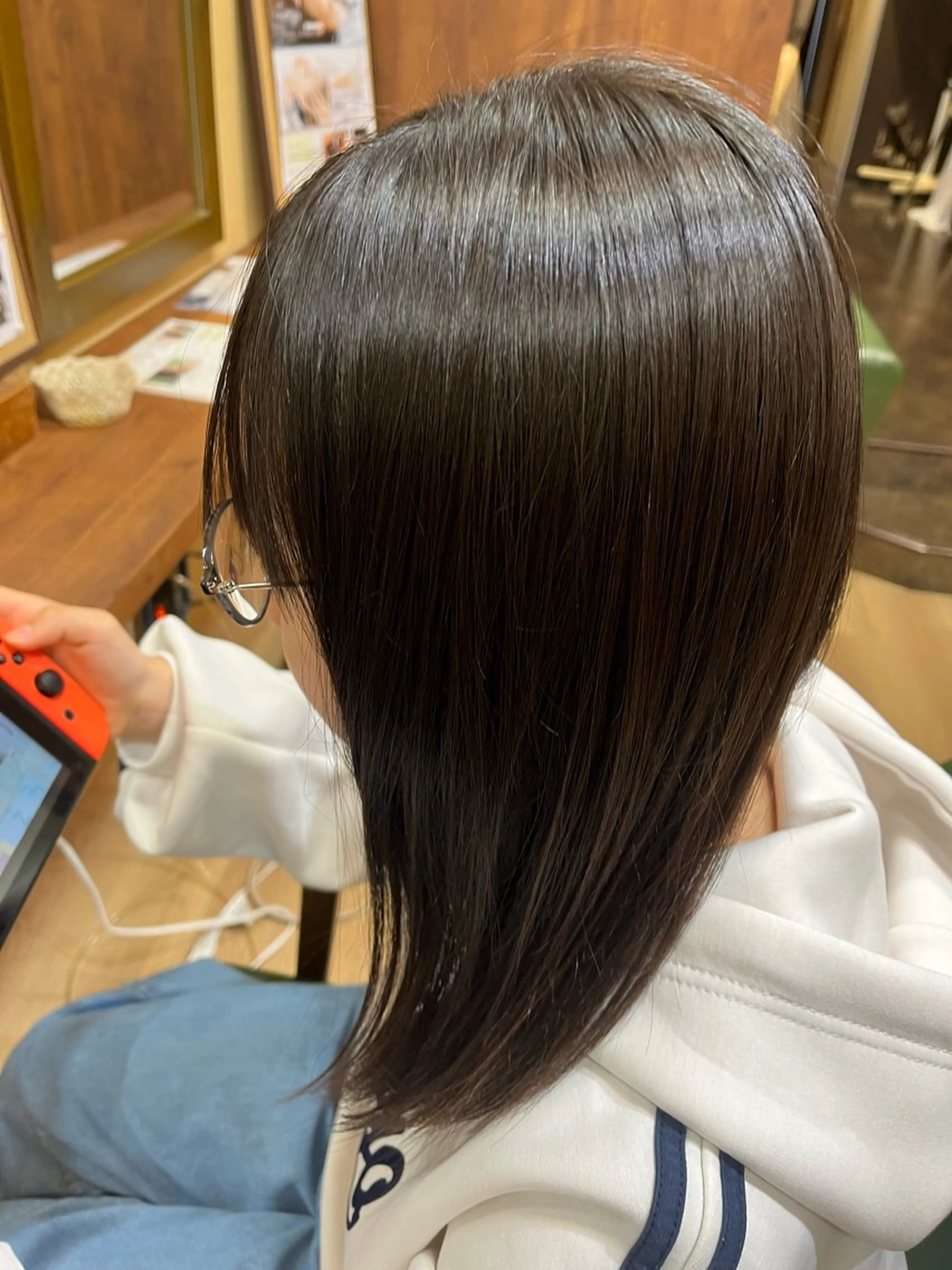 セミロング 髪質改善 トリートメント Greens Yokoのヘアスタイル