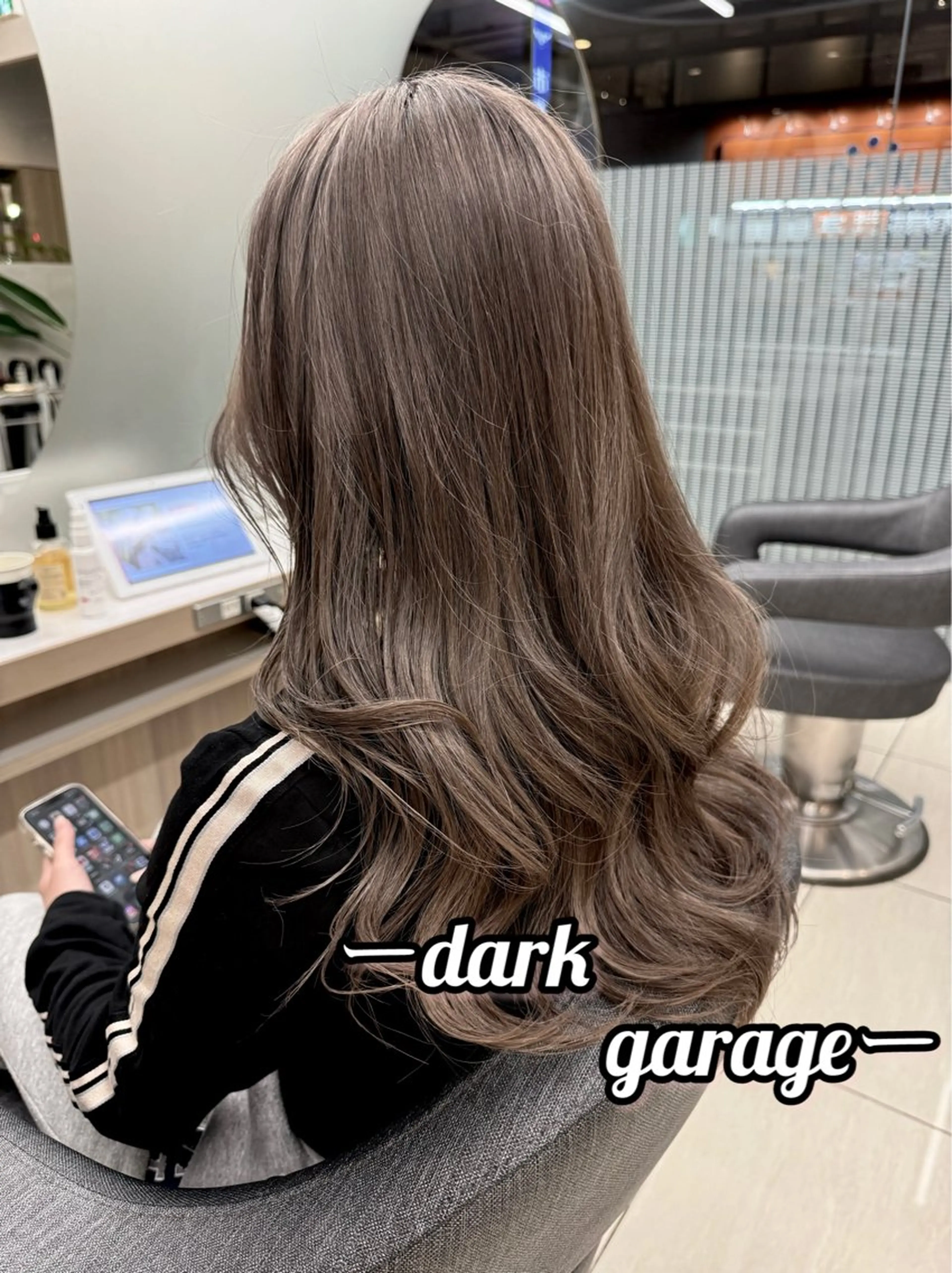 【💎✨透明感カラー💎✨】ケアブリーチ➕高発色カラー🩵➕トリートメント🫧🌿➕スパ(マッサージシャンプー)の写真