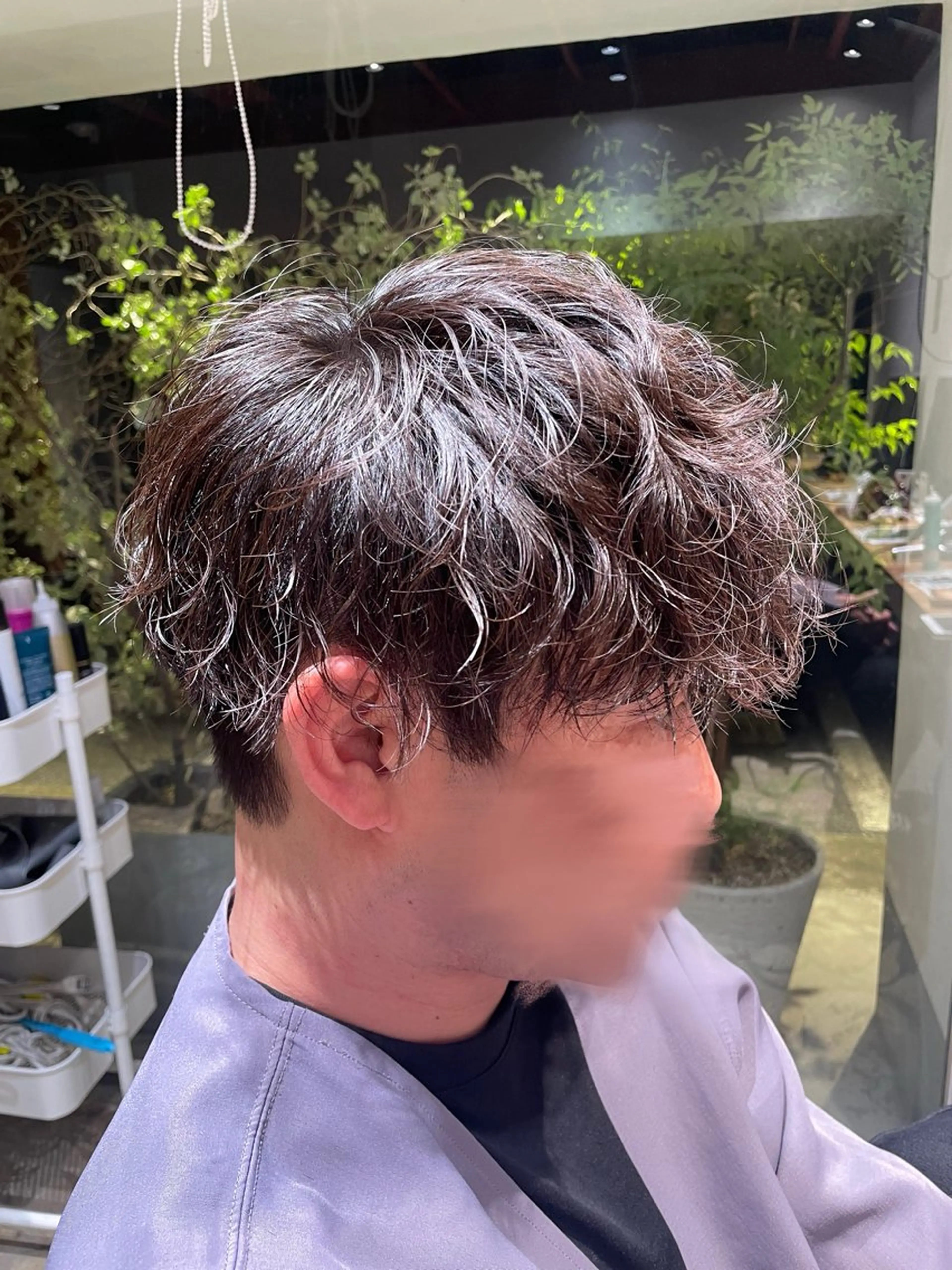 メンズ メンズパーマ 田口 純怜のヘアスタイル