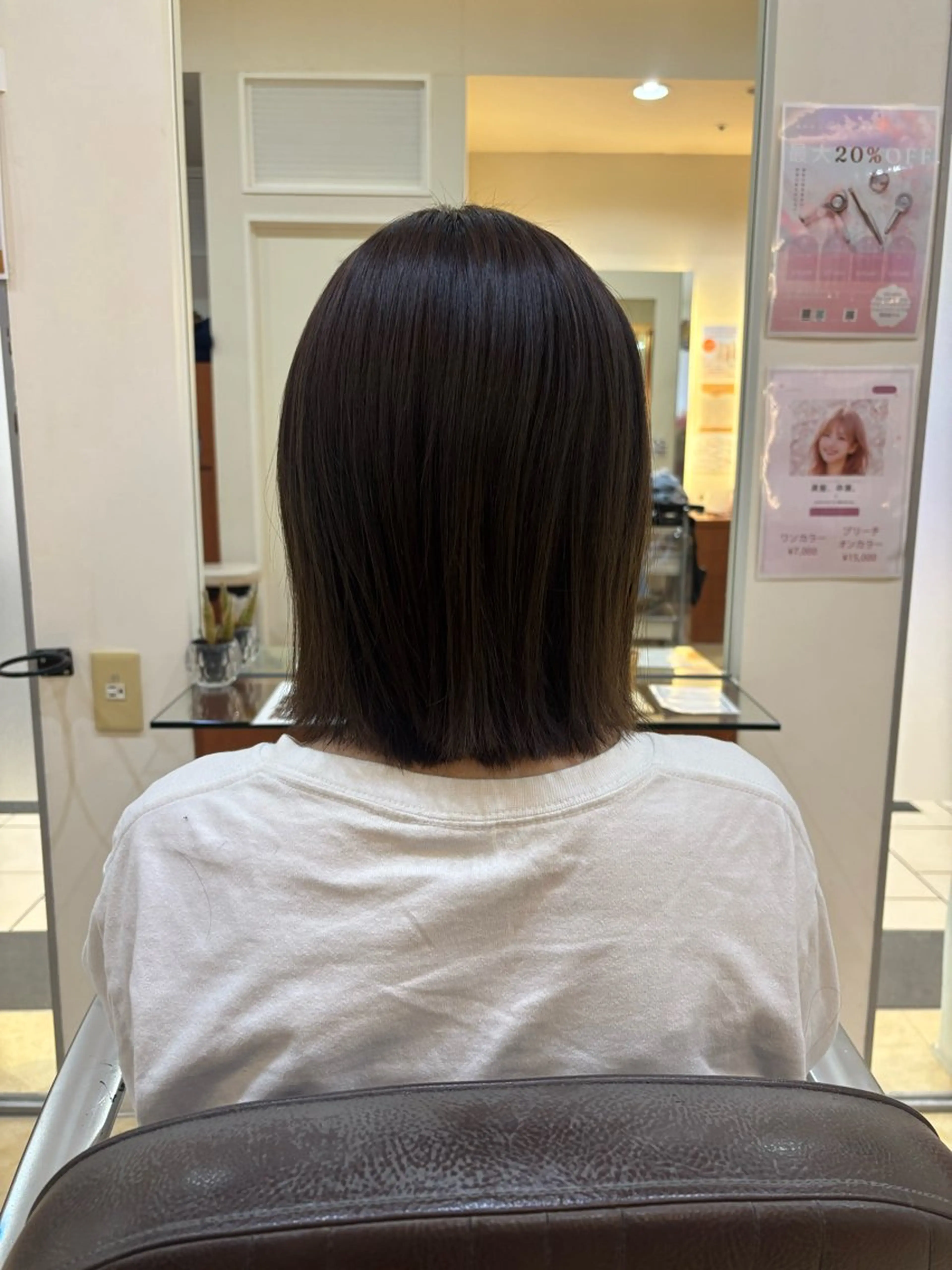 ショート 縮毛矯正 尾崎 優花のヘアスタイル