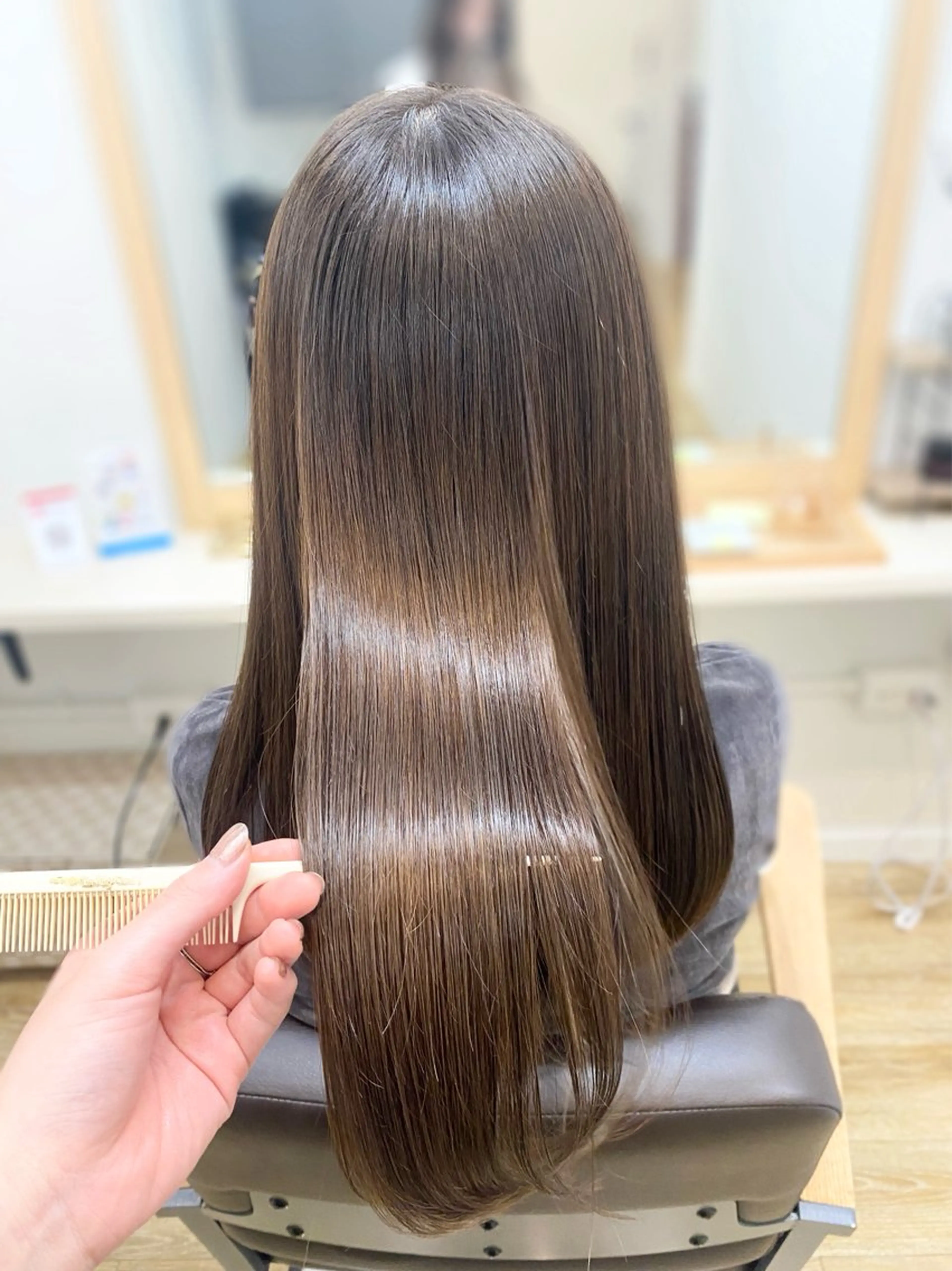 【髪質改善/ダメージケア🫧】カット＋髪質改善トリートメントの写真