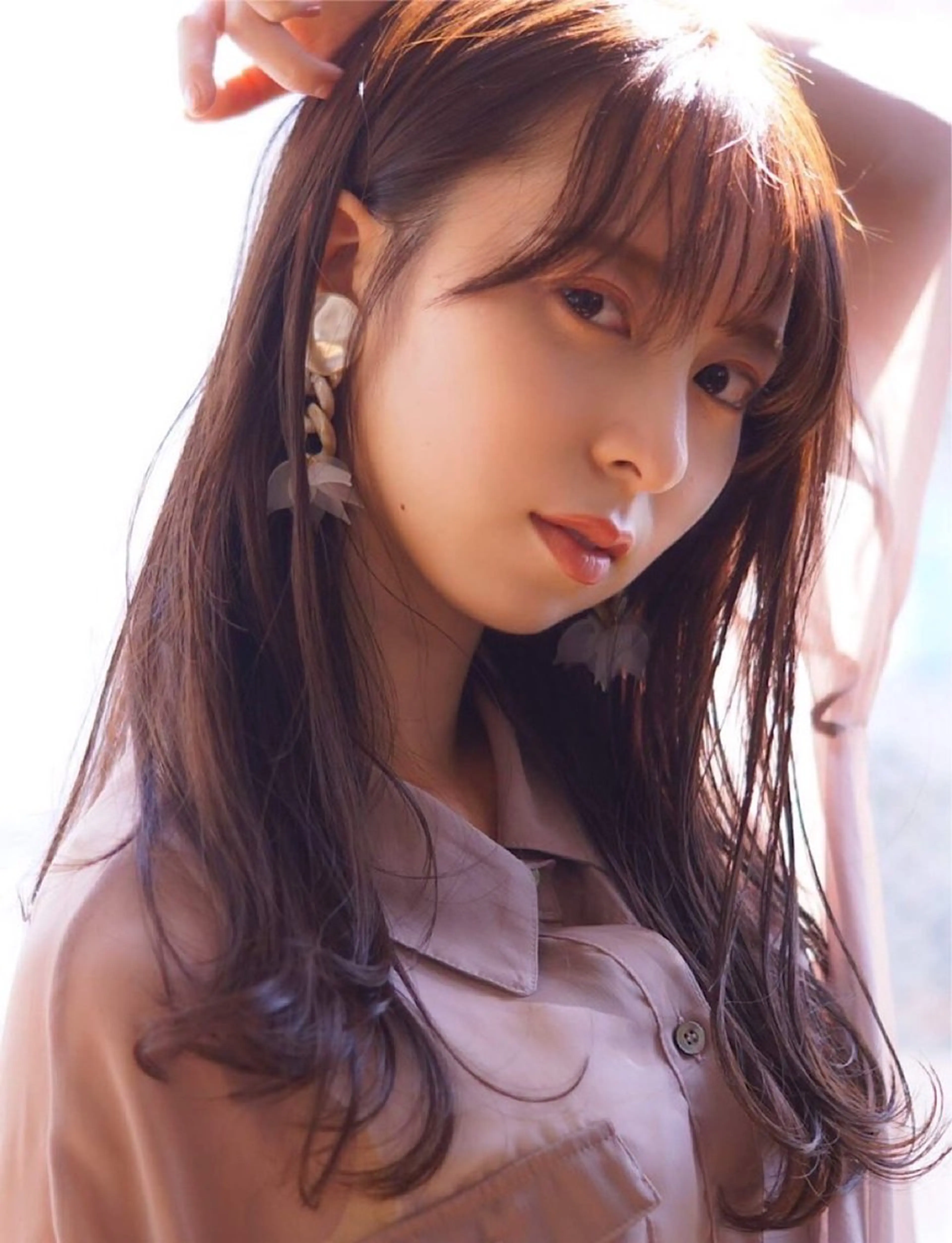 ロング カラー 透明感カラー ハイライトカラー インナーカラー ハイライト 髪質改善 misa🫧ナチュラ ル縮毛矯正/髪質改善のヘアスタイル