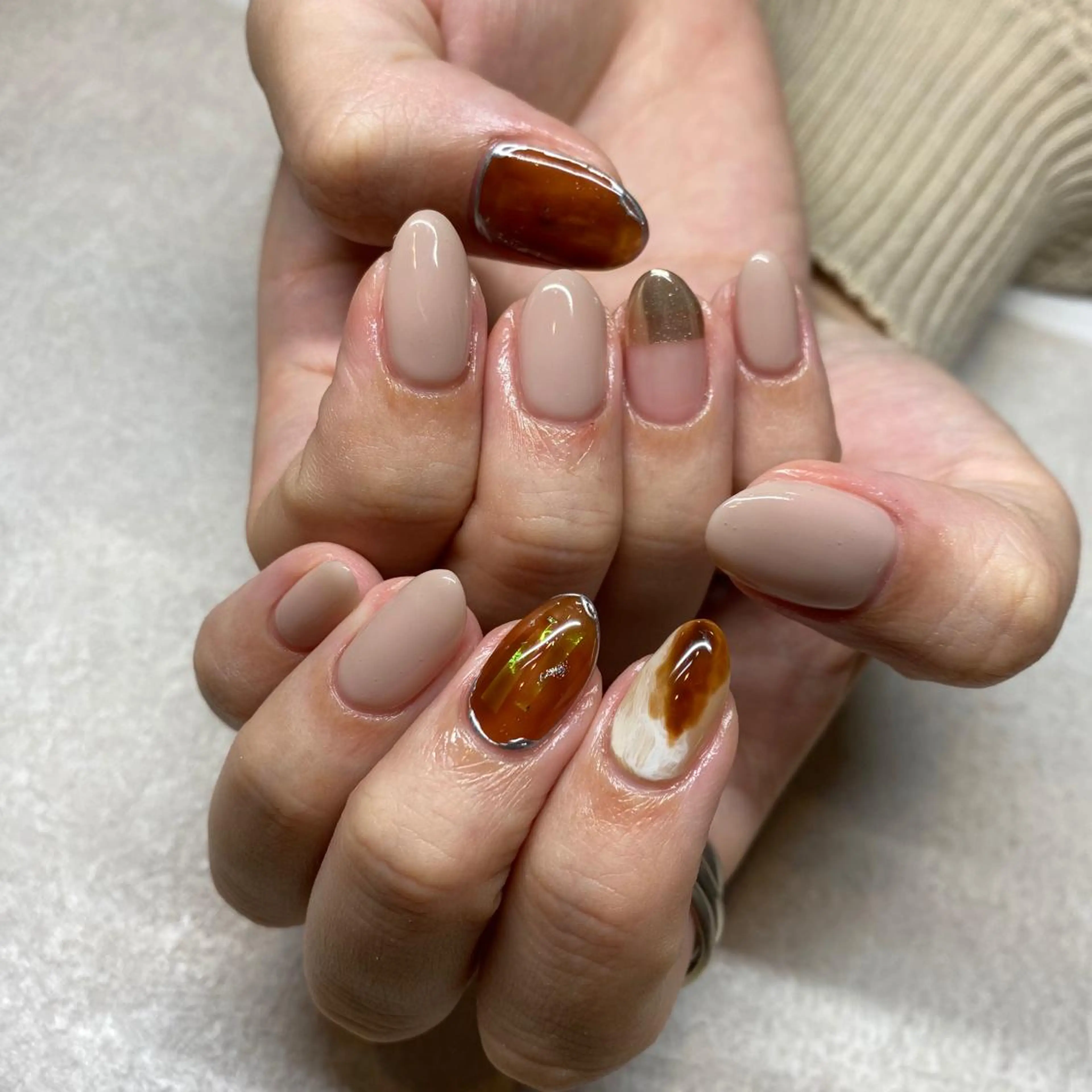 ネイル NORA nail UMEDA MAIのネイルデザイン