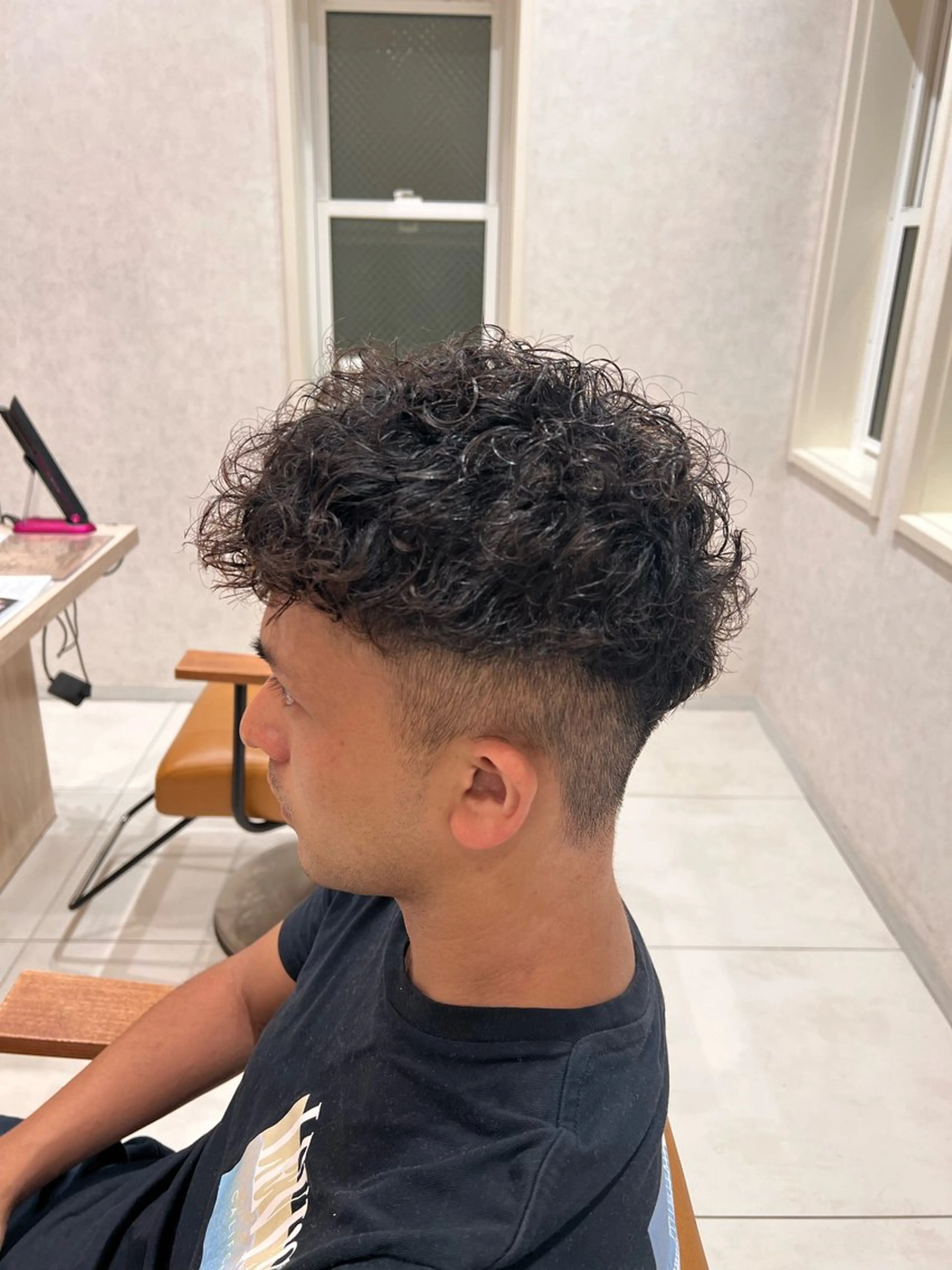 メンズ メンズパーマ メンズ特化フェザー パーマ🚗タケシのヘアスタイル