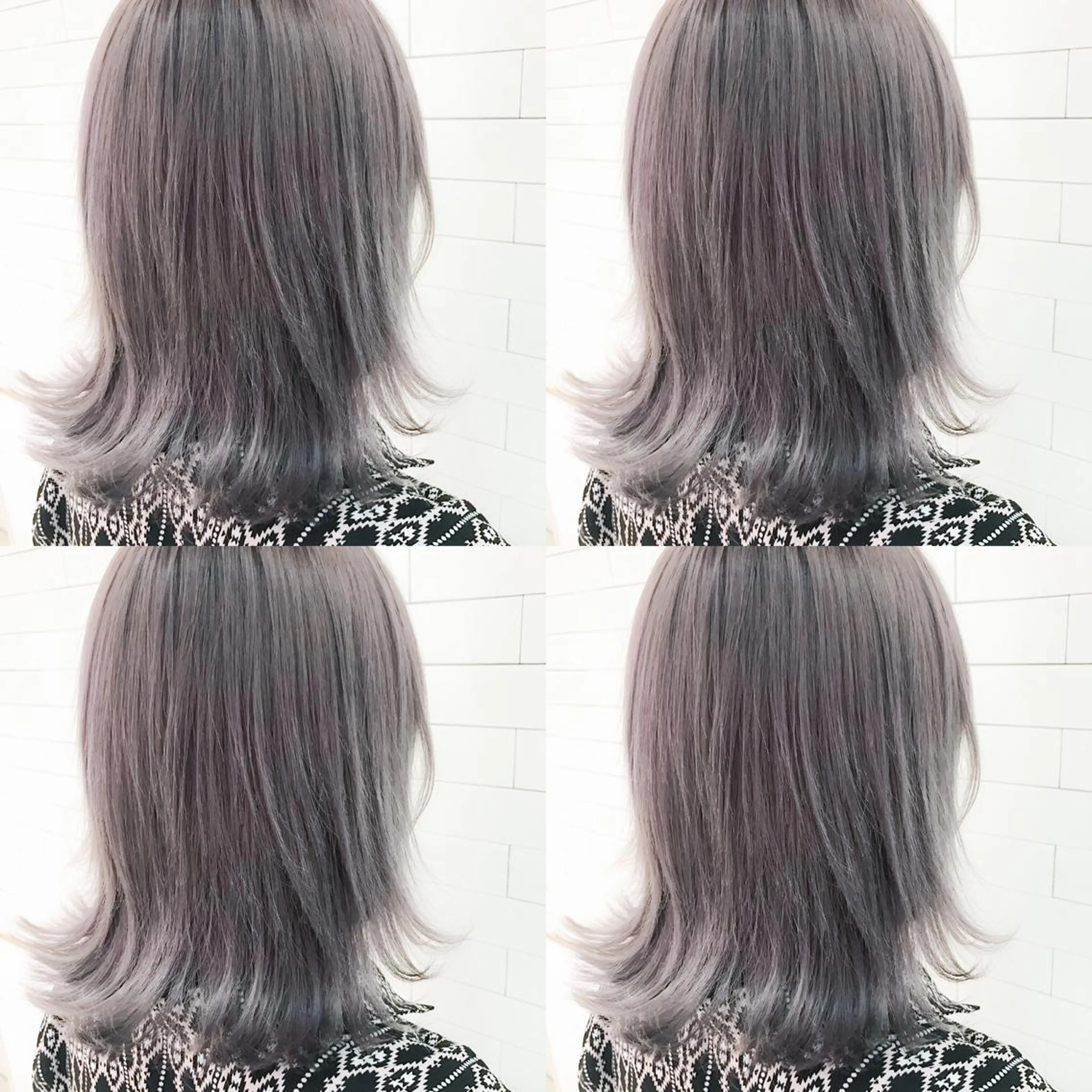 ショート カラー 切りっぱなしボブ ブルーカラー ブルージュ ボブ 外国人風カラー LA KING GINZA TOKYO所属・🧡ショートの達人 🧡SHOのヘアスタイル