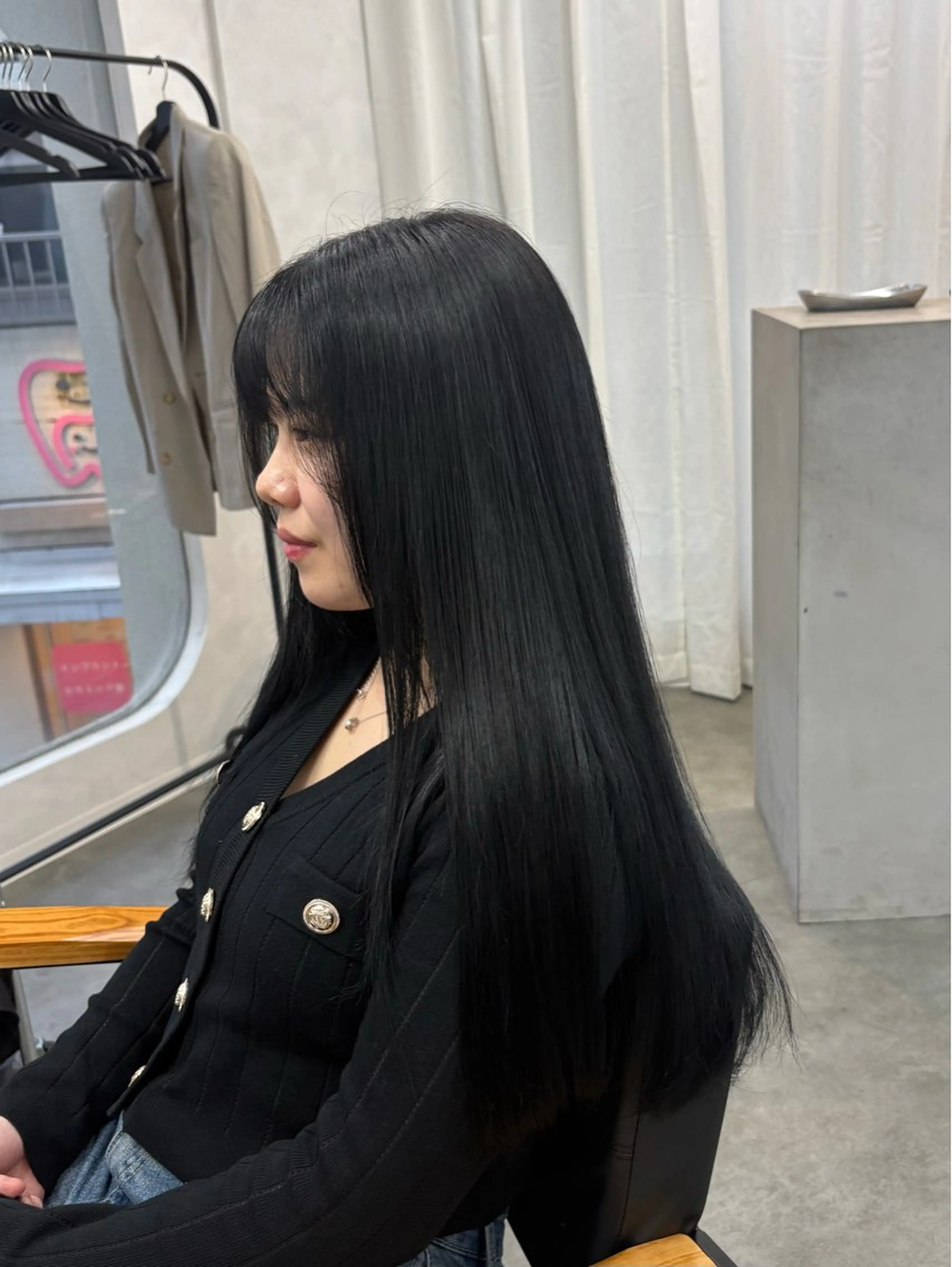 ロング カット ヘアカラー LIV My(マイ) 髪質改善/箕面のヘアスタイル