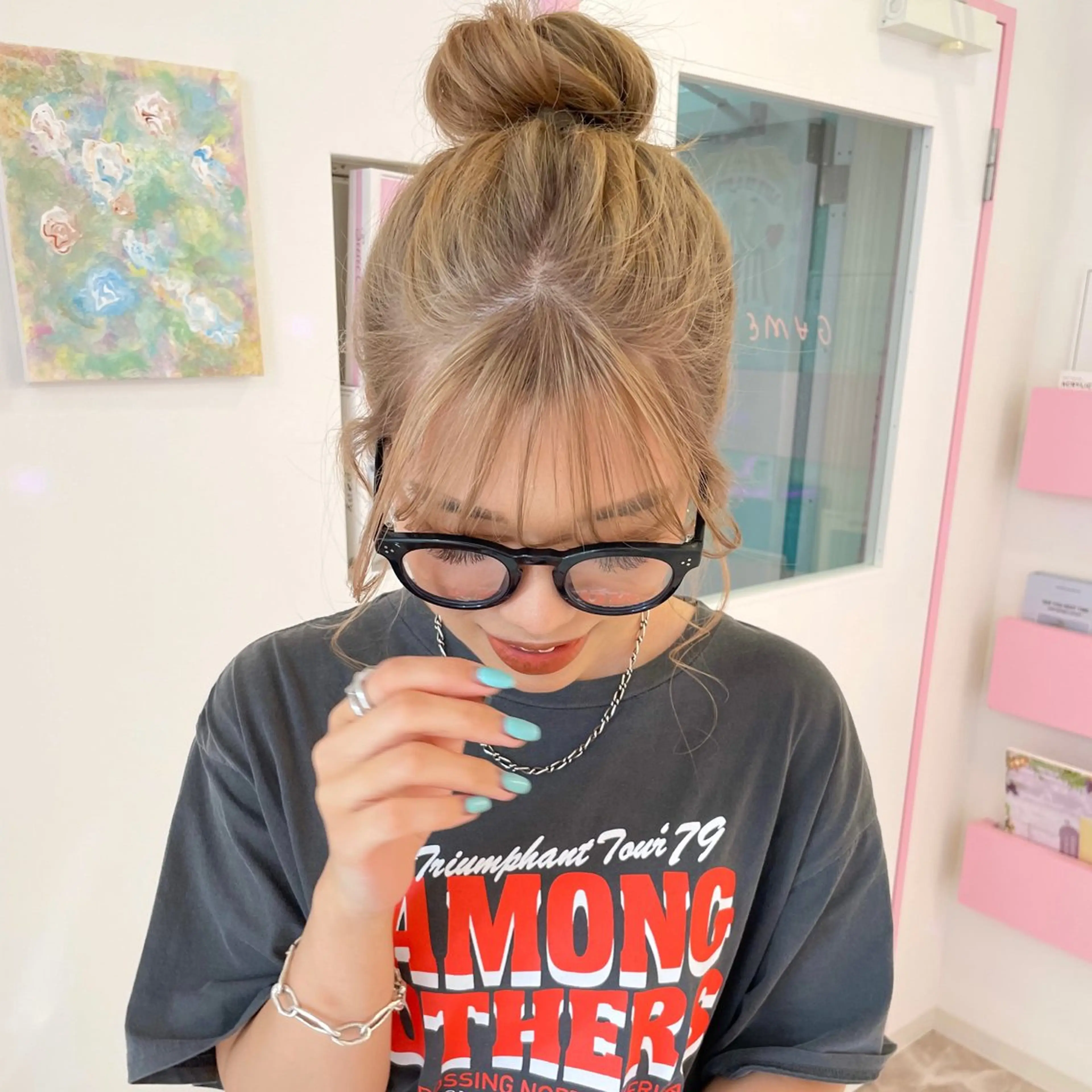 ロング カラー ベージュカラー ブリーチ デザインカラー ダブルカラー イルミナカラー ヘアカラー トリートメント ボブ特化✨ 松本竜之介のヘアスタイル