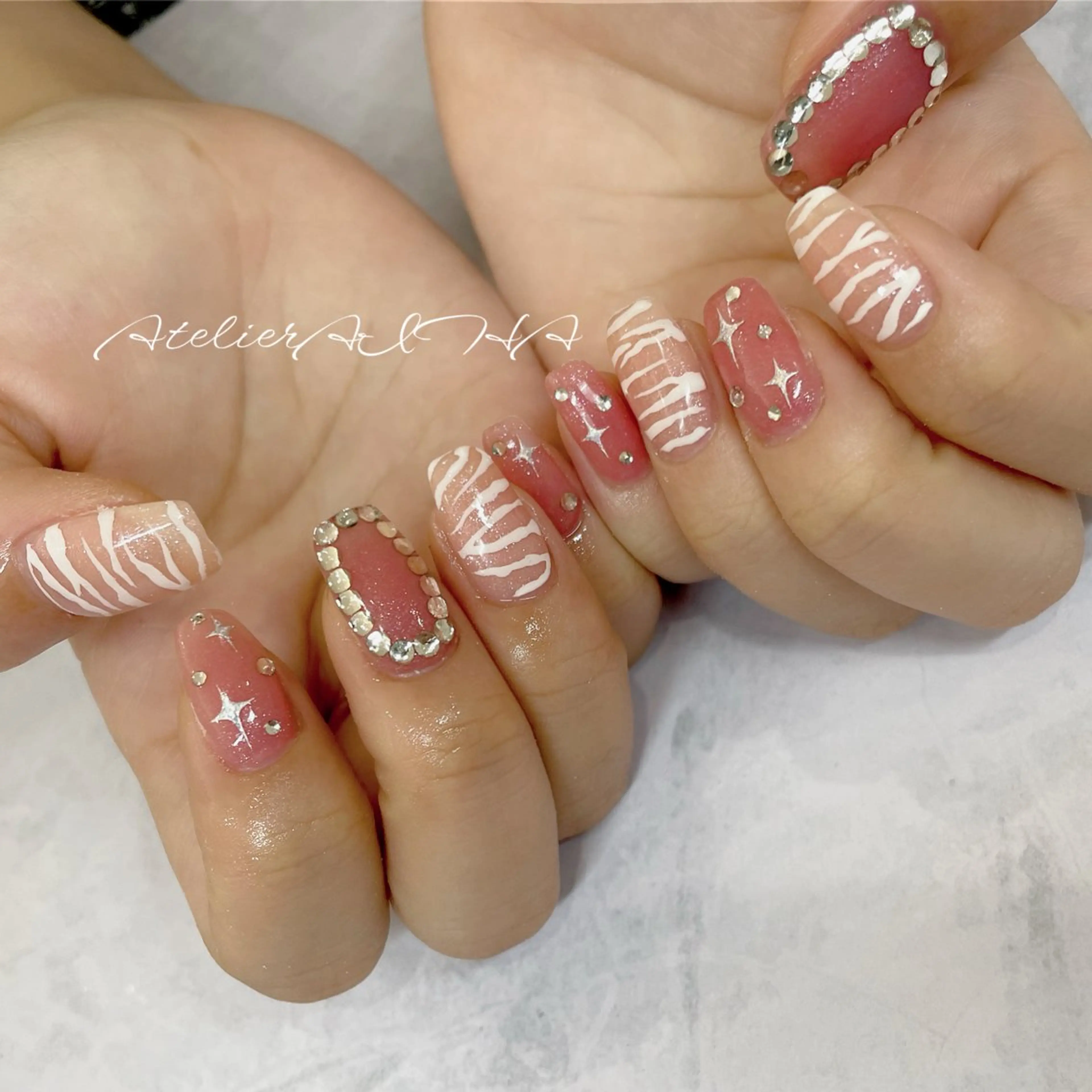 ネイル ハンドネイル アトリエAIHA★ フィルイン推奨サロンのネイルデザイン