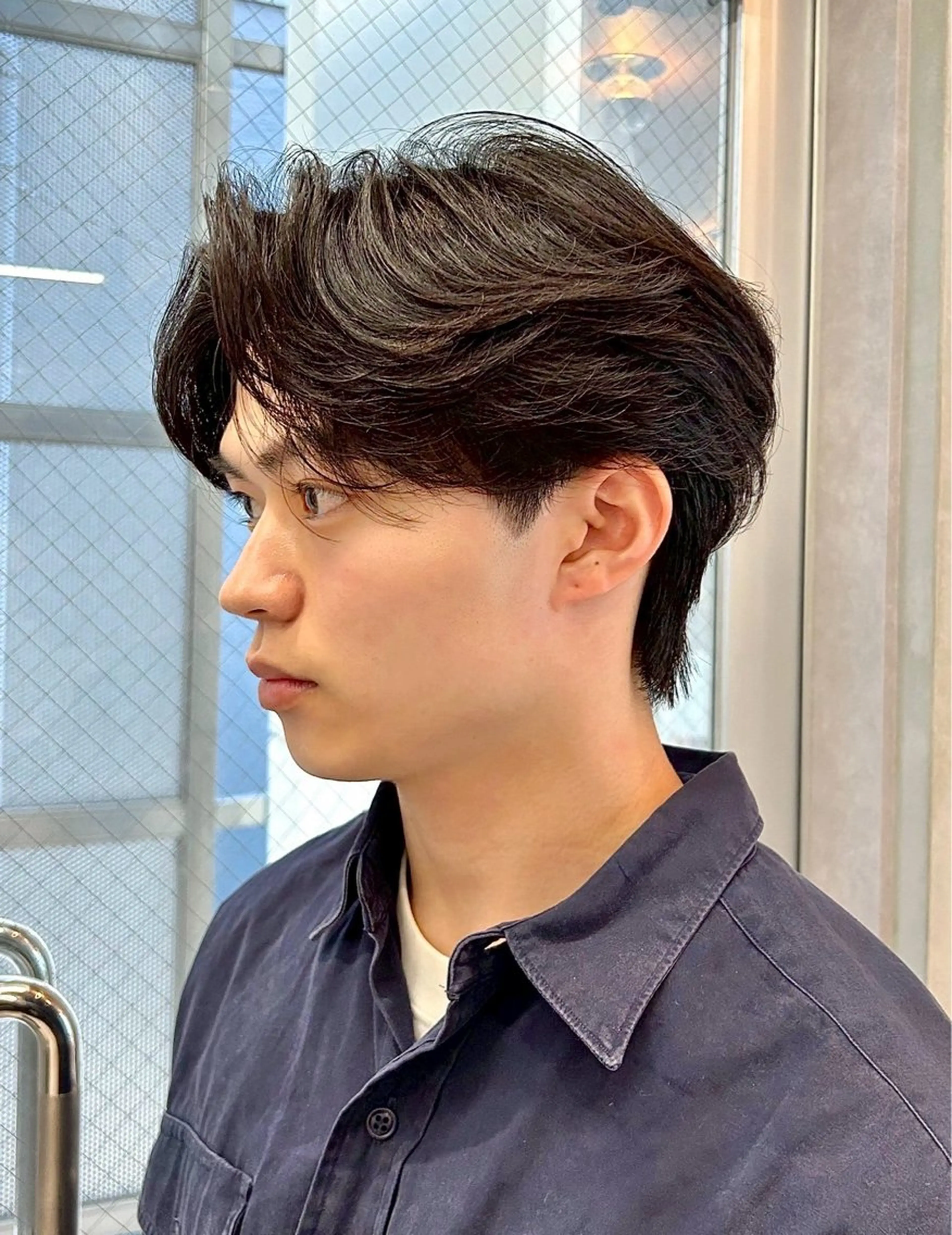 パーマ メンズ カット パーマ トリートメント ヘアセット 表参道/スパイキー ショート/SOTAのヘアスタイル