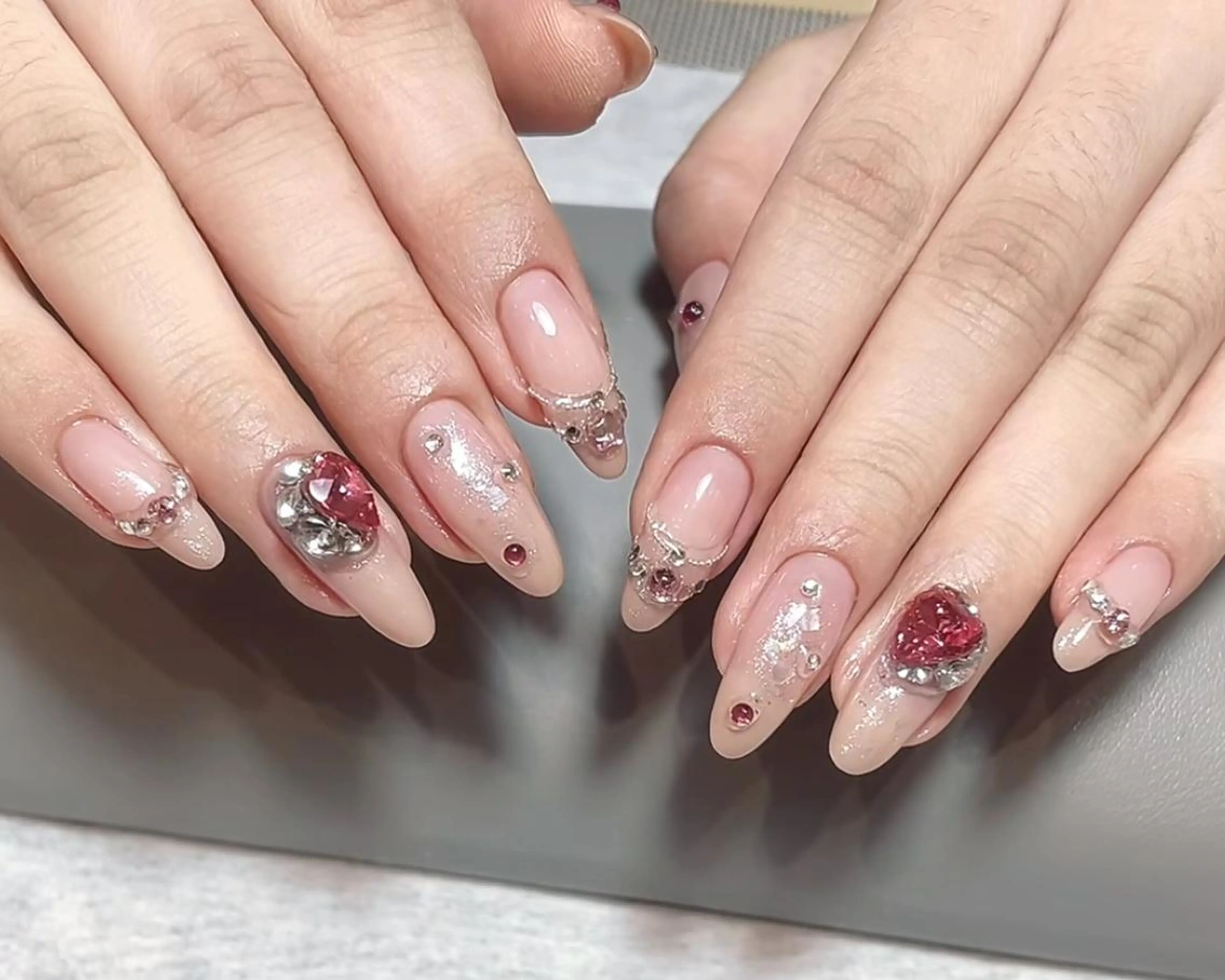ネイル ハンドネイル ハンドケア 🍑 momo_nailのネイルデザイン