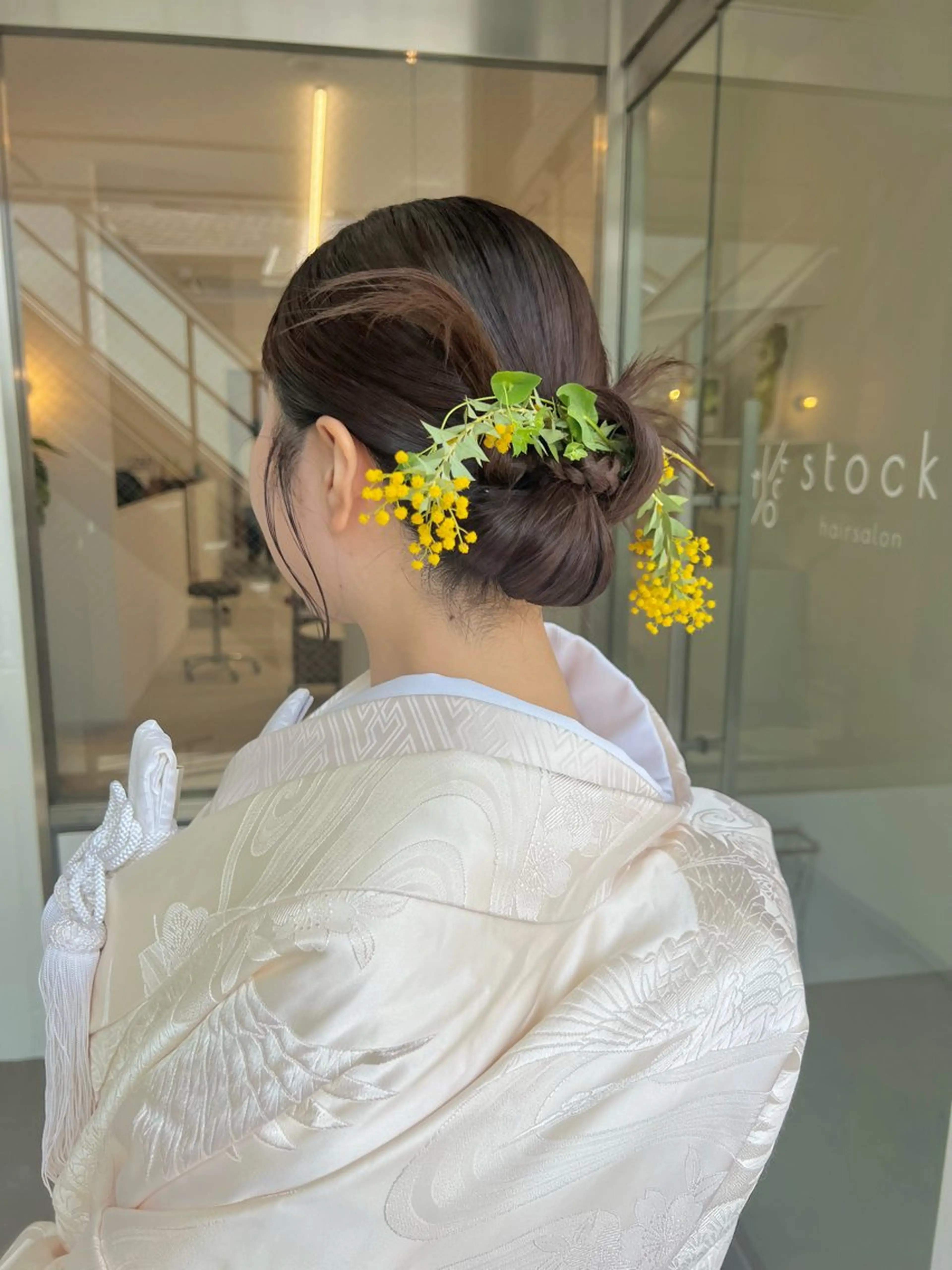 撮影モデル yu koのヘアスタイル