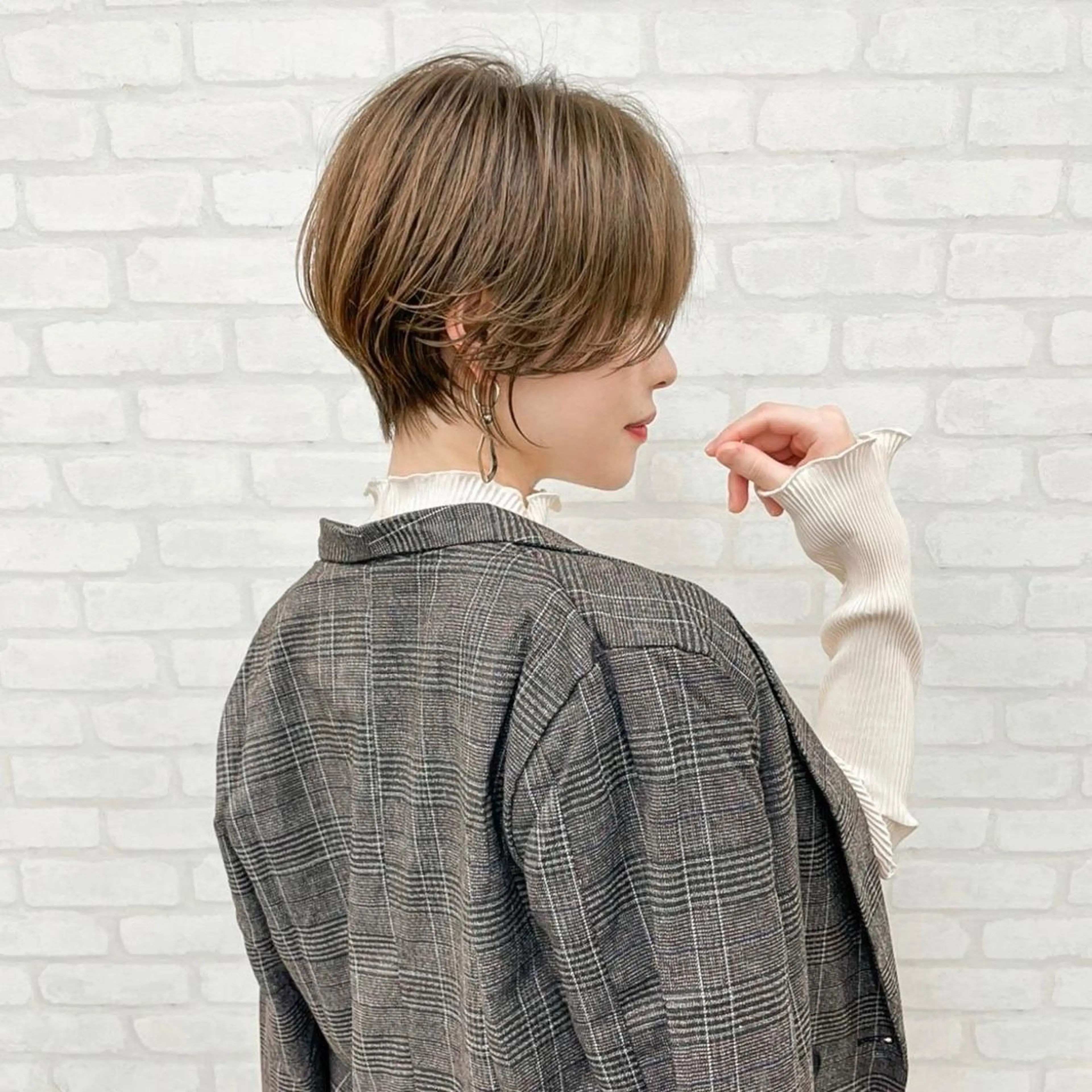ショート ショートヘア カット ヘアカラー 松尾 祐輝のヘアスタイル